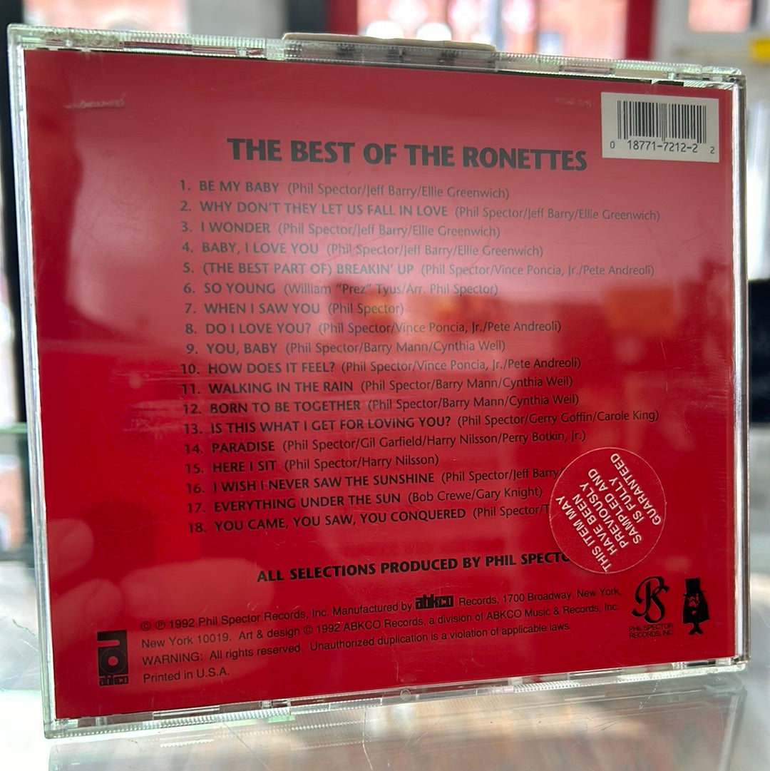 BFcd The Best Of The Ronettes