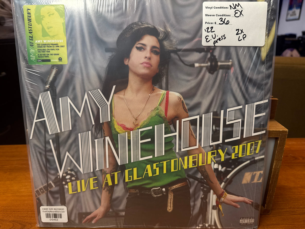 Amy Winehouse - Live at Glastonbury 2007 (2022 E.U. Pressing, USED)