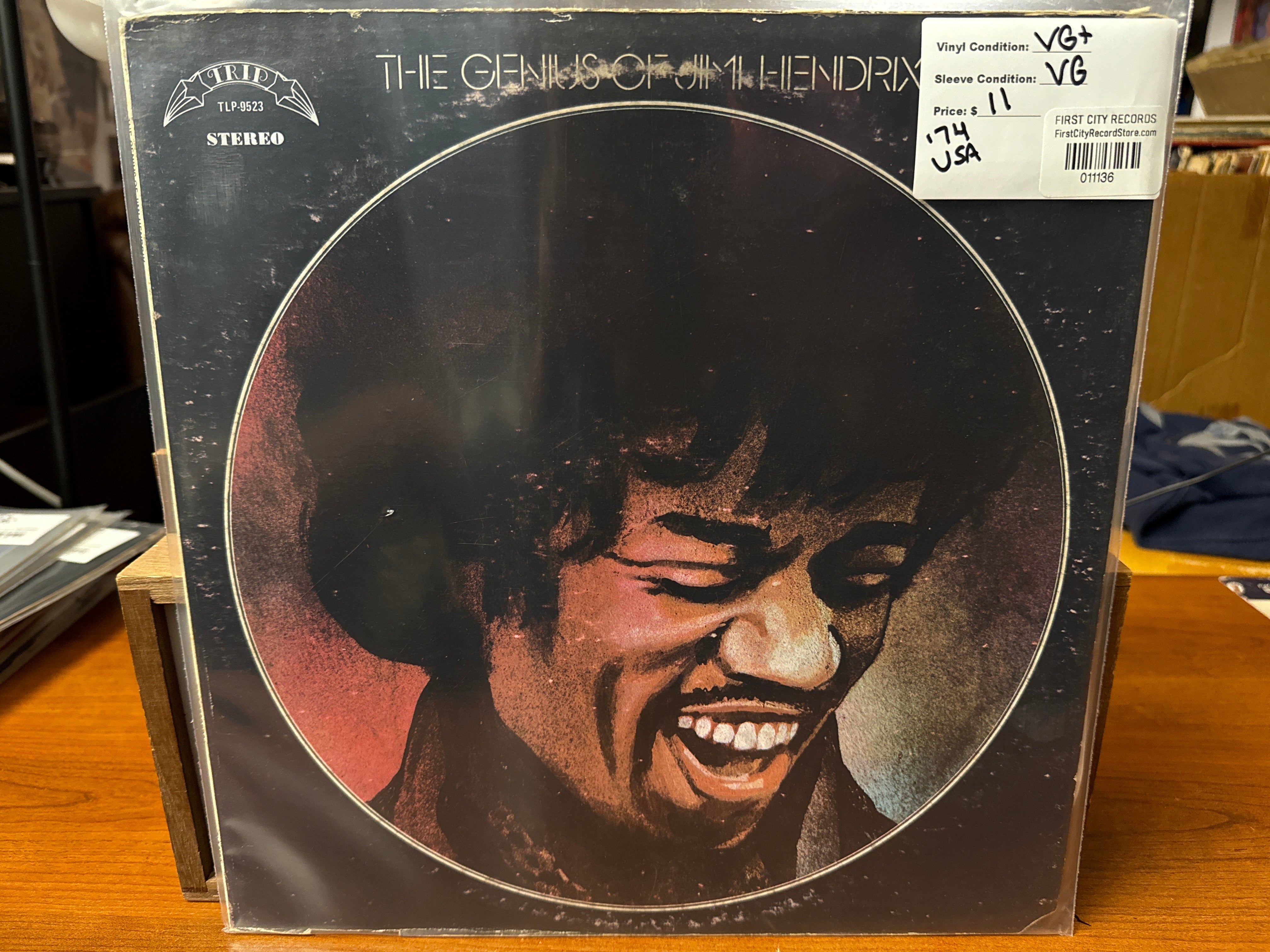 Jimi Hendrix - The Genius of Jimi Hendrix (1974, USED)