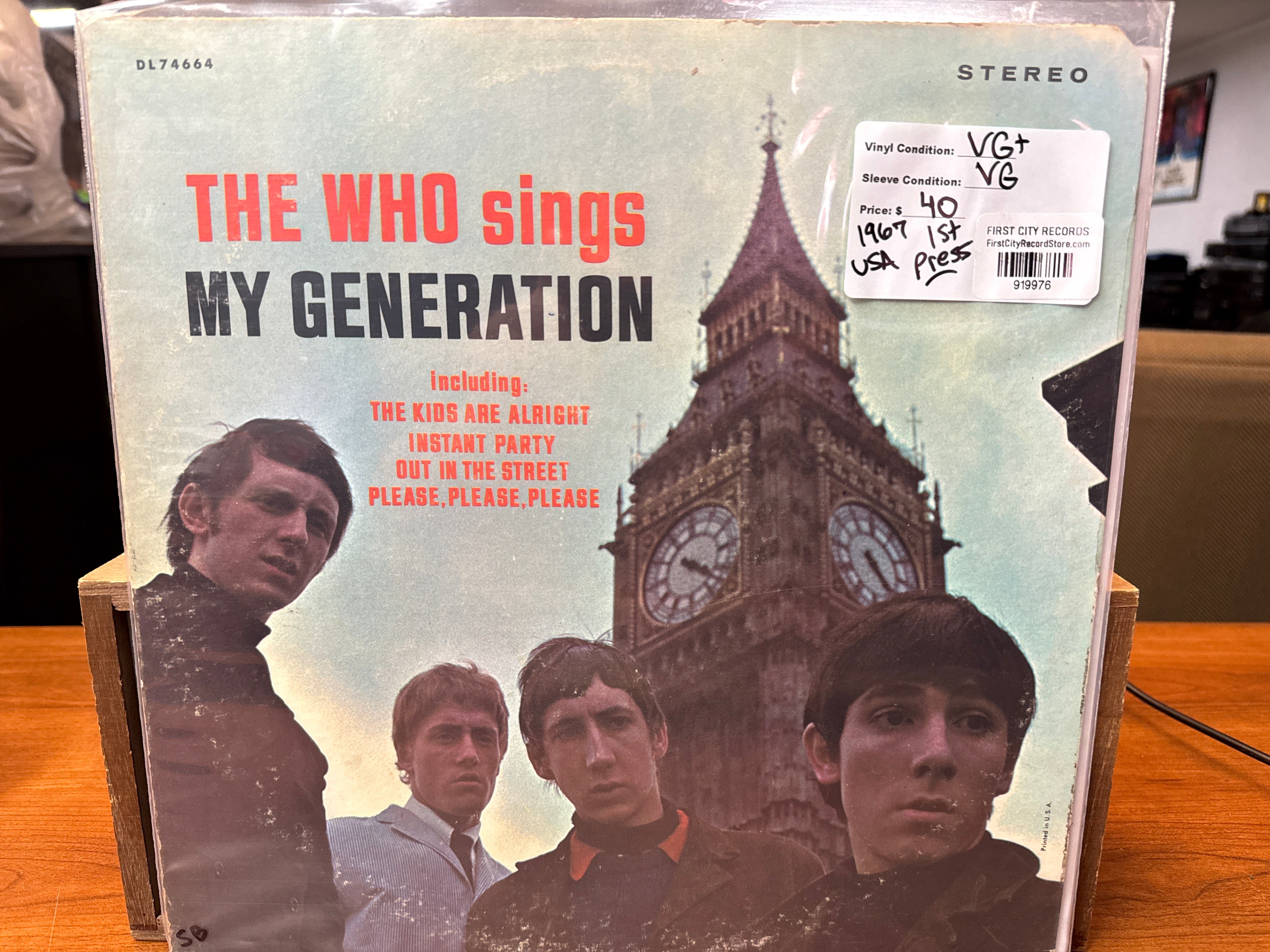 Who - My Generation (1967, 1st Press, USED)
