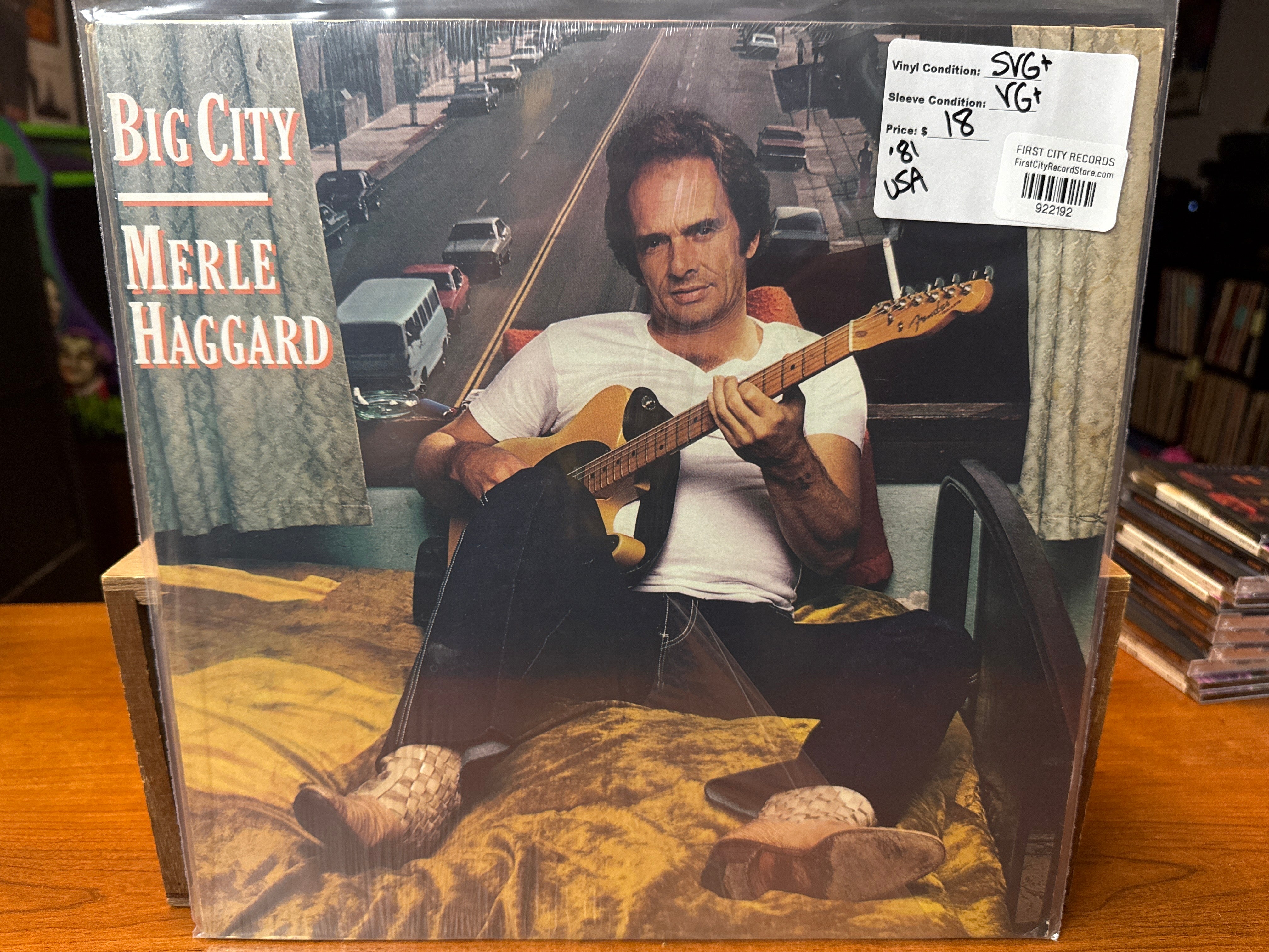 Merle Haggard - Big City (1981, USED)