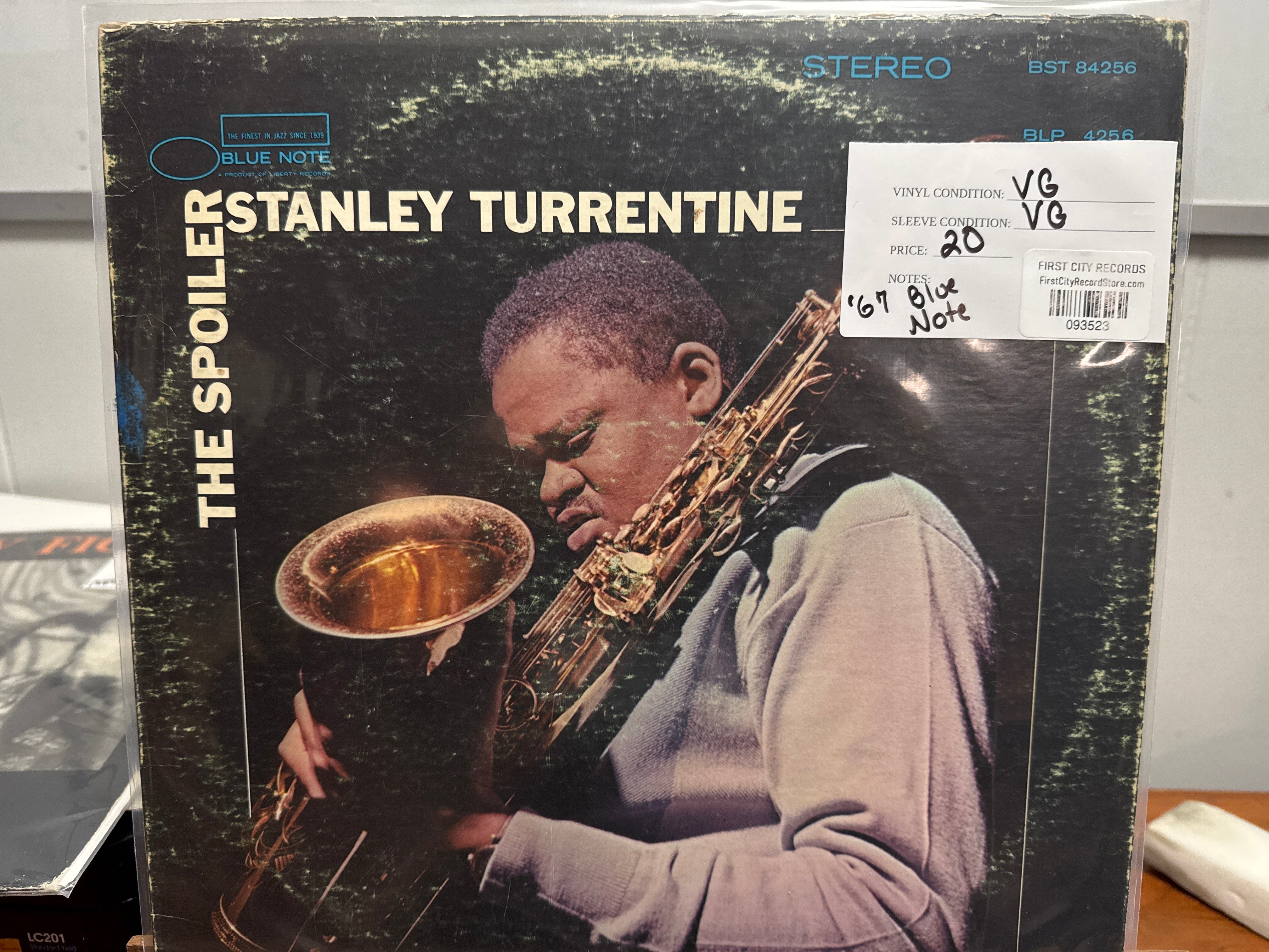 Stanley Turrentine - The Spoiler (Blue Note, USED)