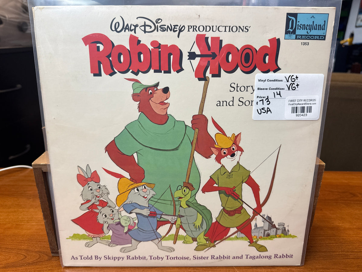 Disney Robin Hood Story And Soundtrack (1973, USED)