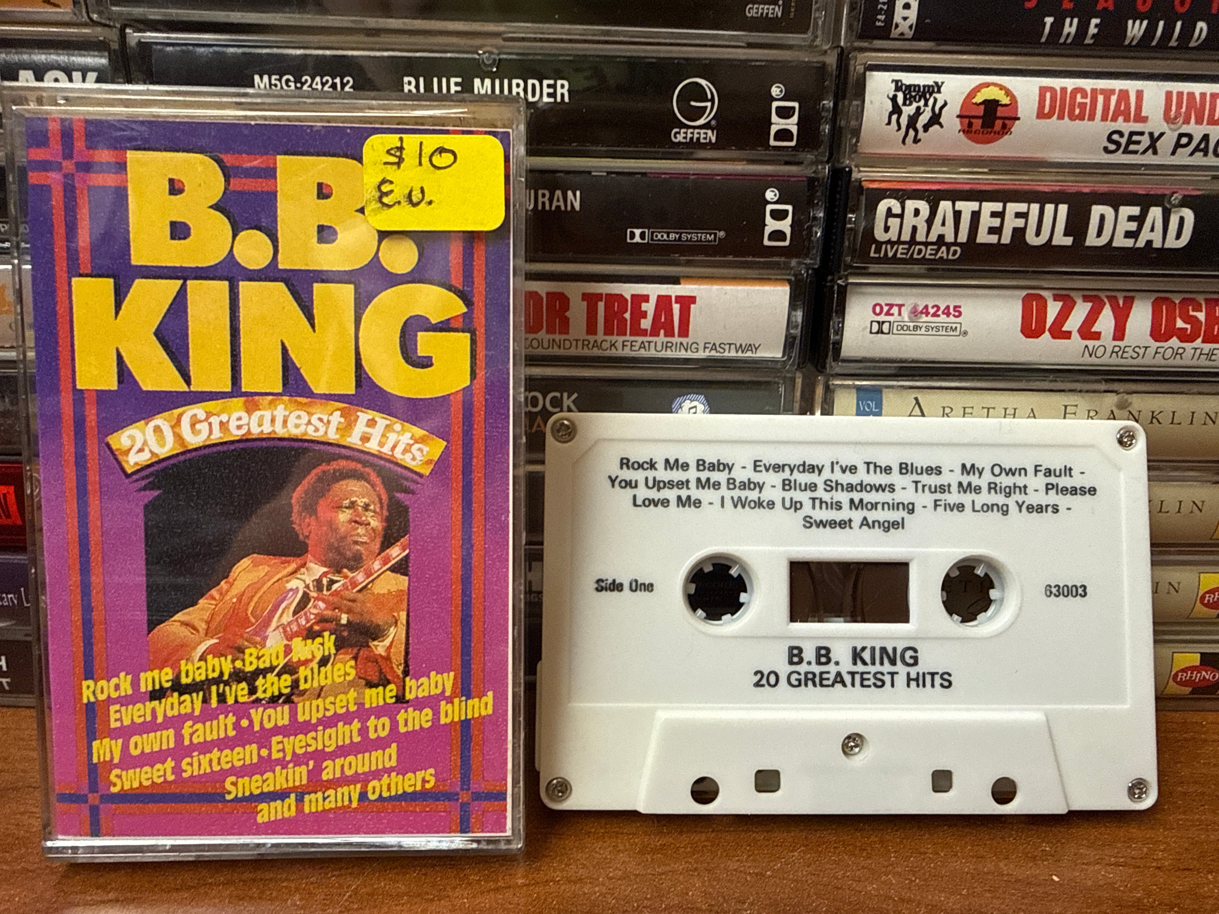 BB King - 20 Greatest Hits (E.U. Cassette)