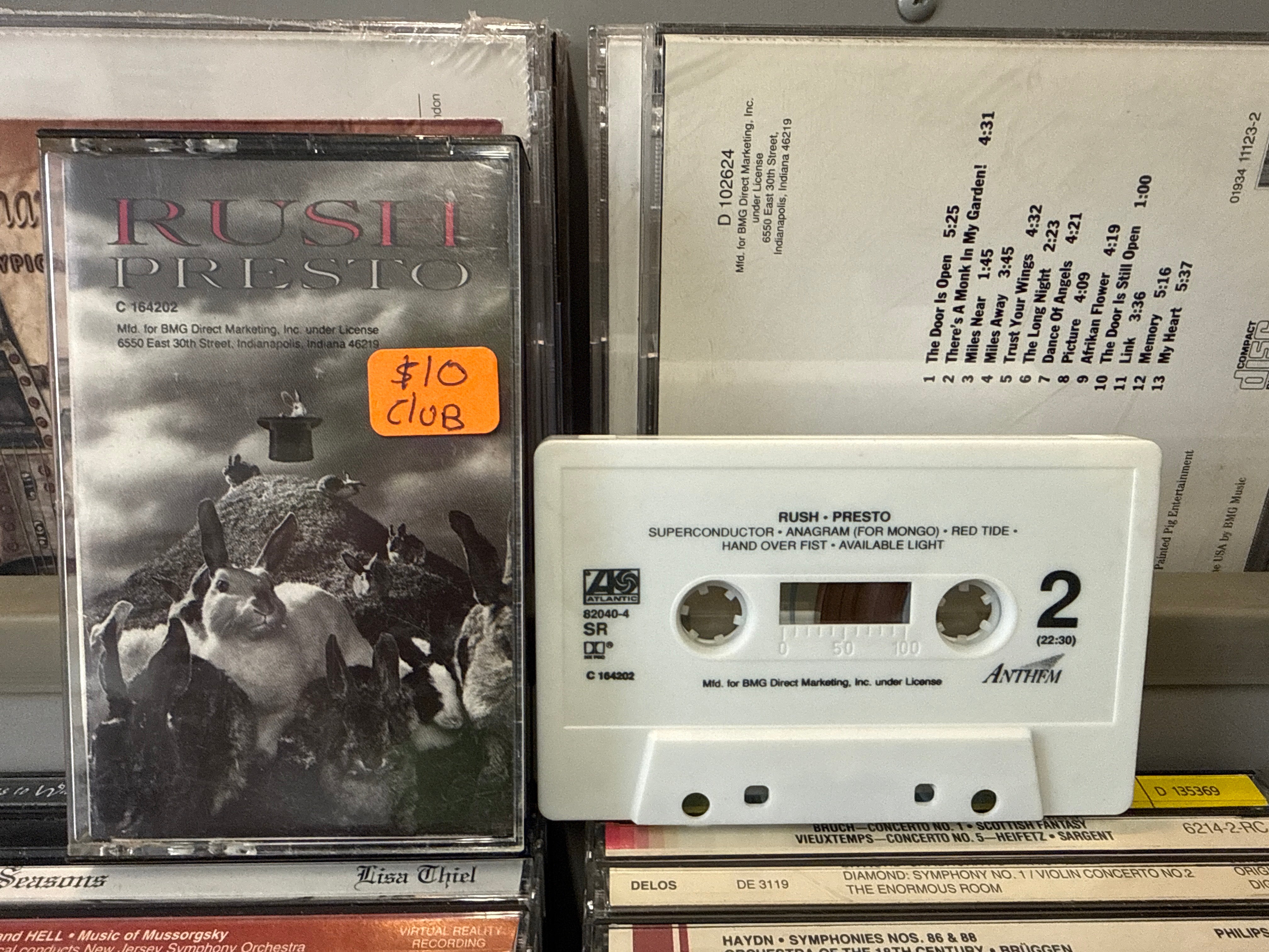 Rush - Presto (Club, Cassette)