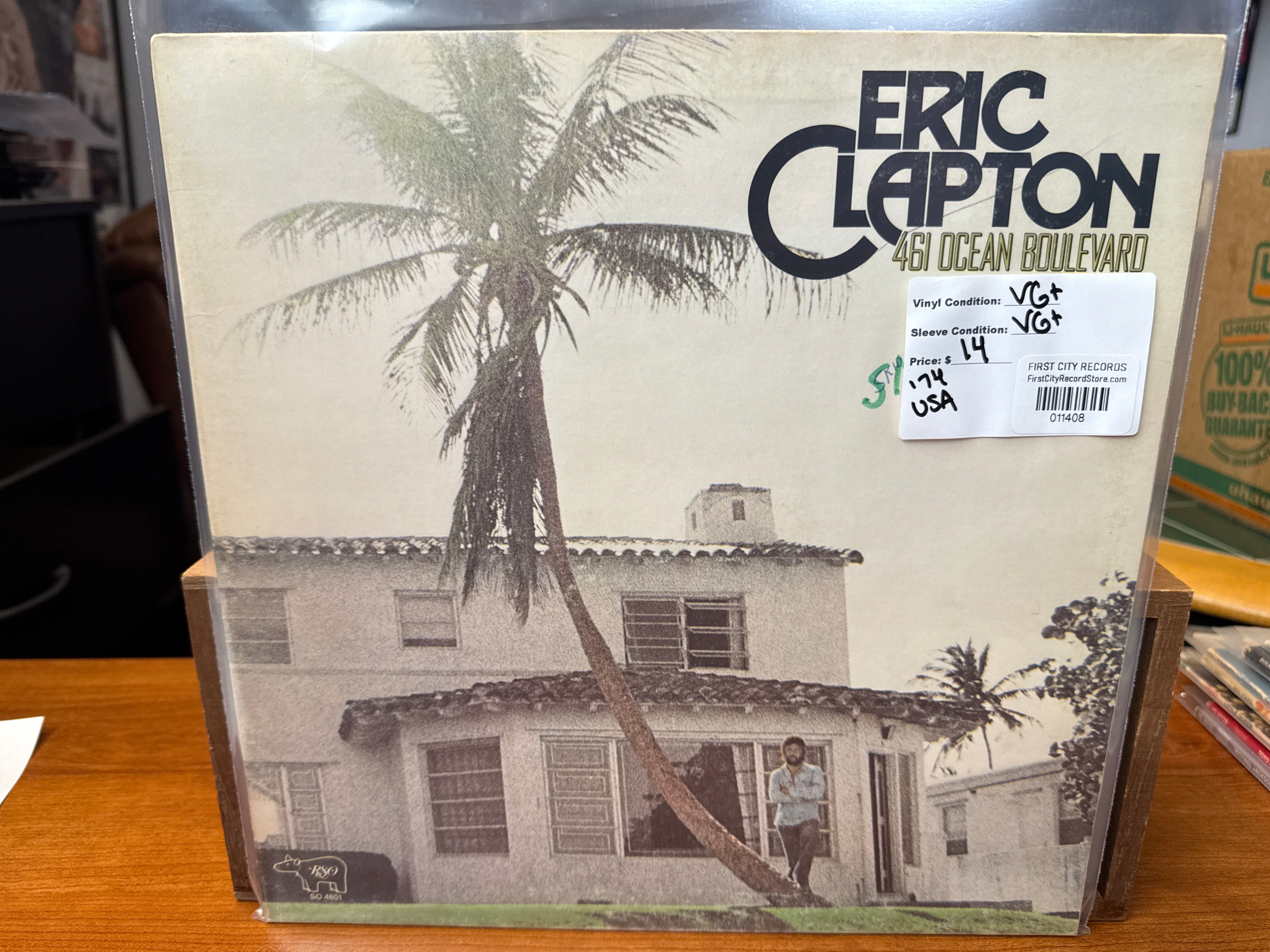 Eric Clapton - 461 Ocean Boulevard (1974, USED)