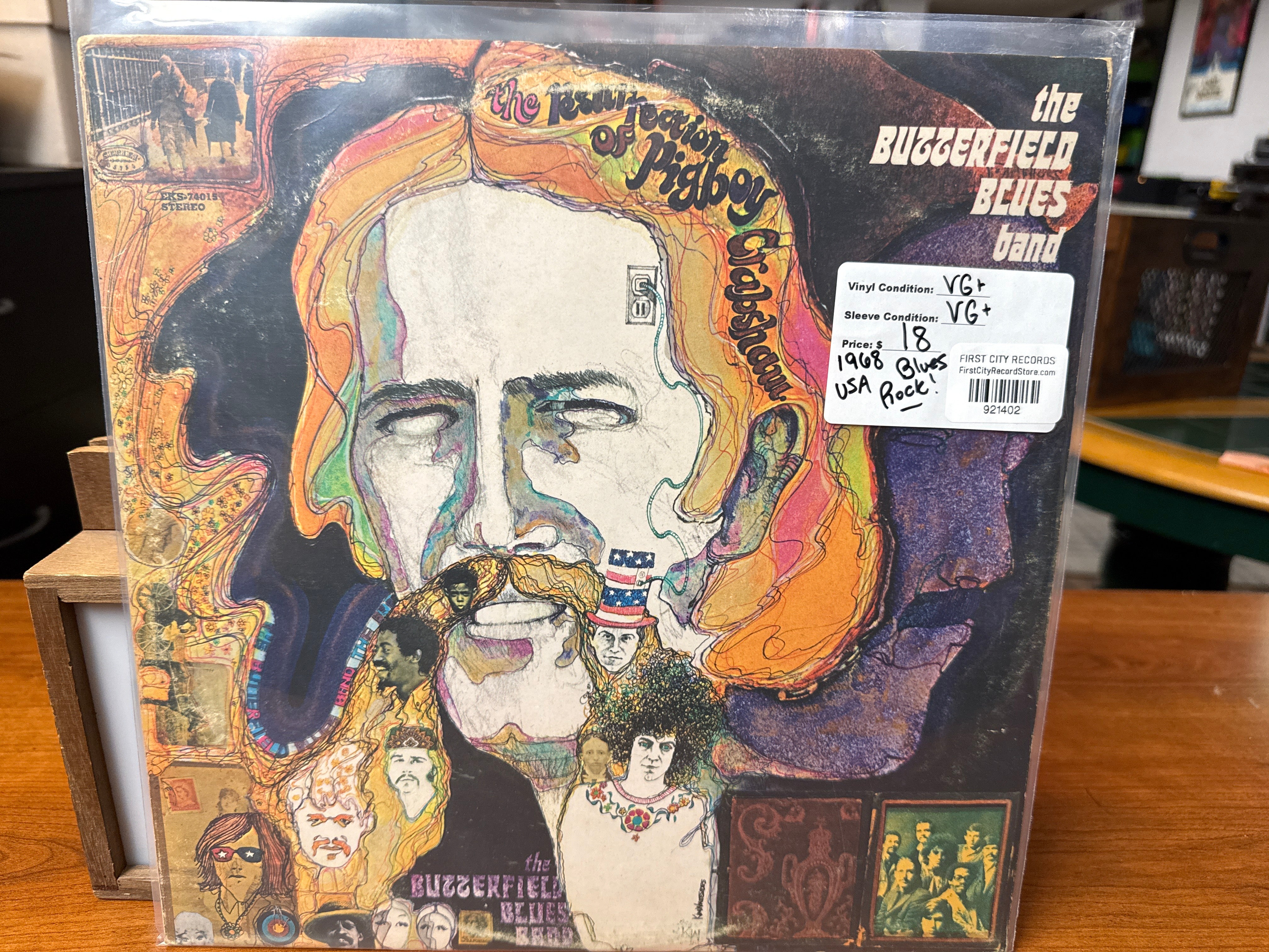 Butterfield Blues Band - Resurrection of Pigboy Crabshaw (1968, USED)