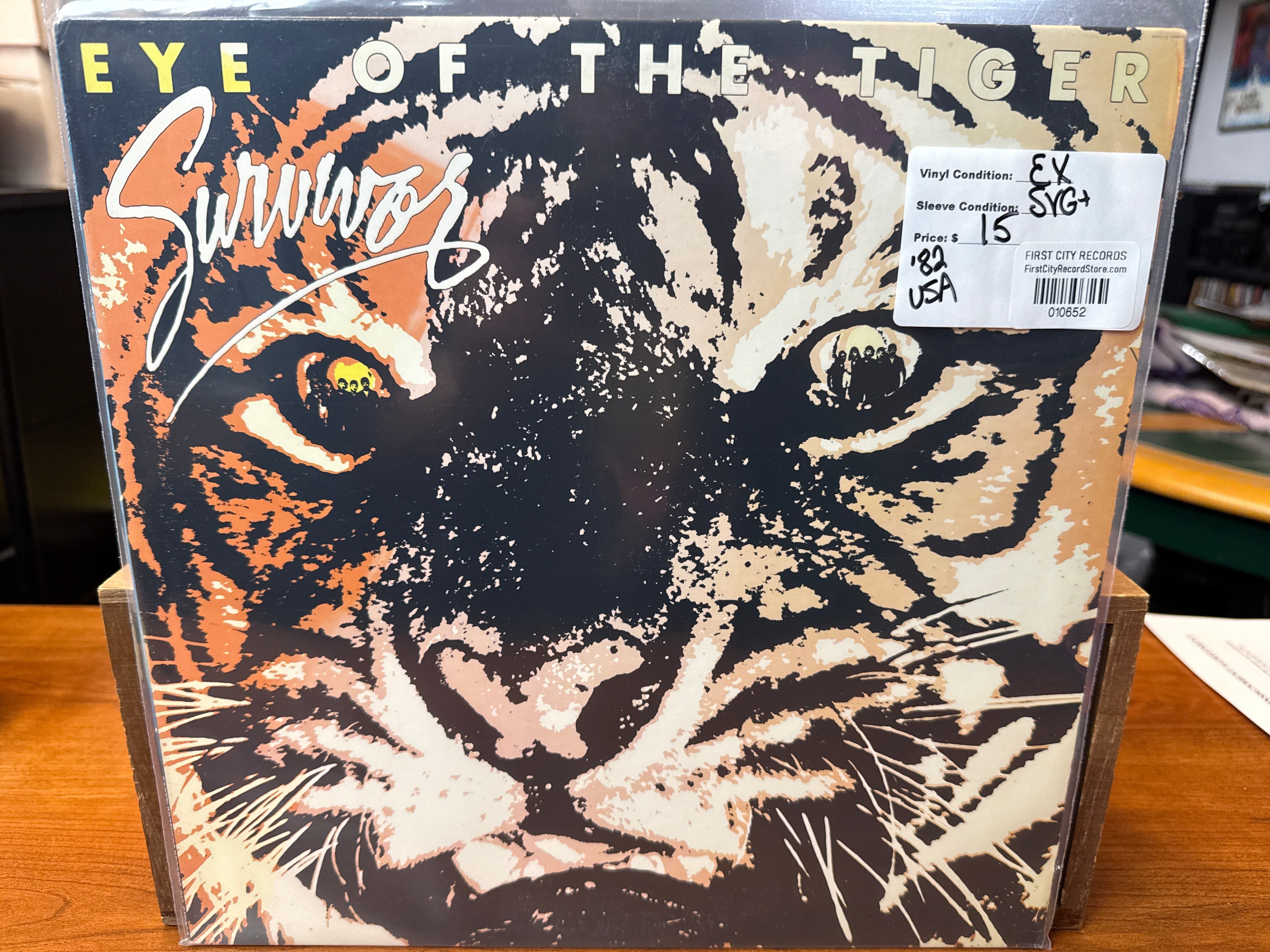 Survivor - Eye of the Tiger (1982, USED)