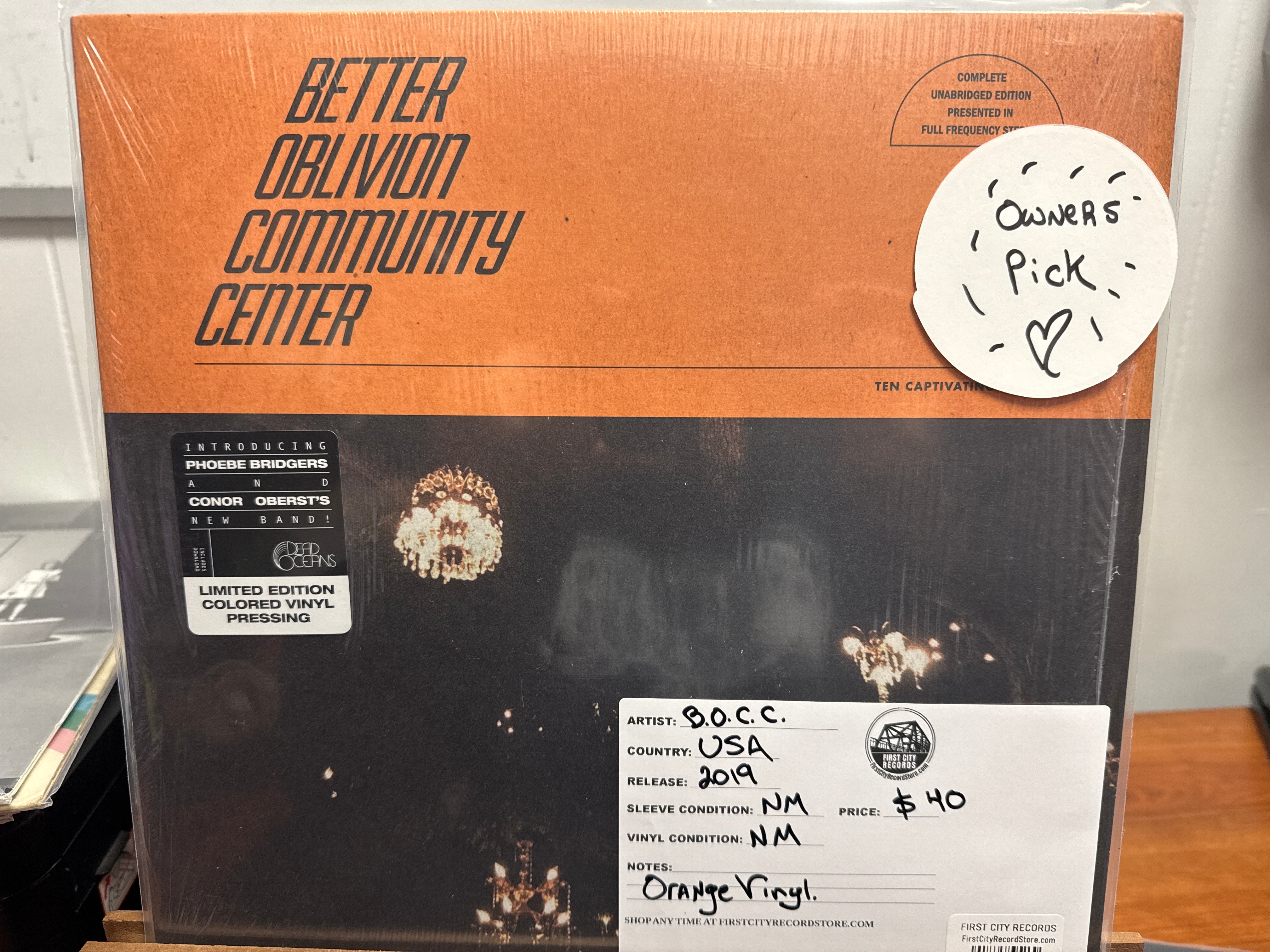 Better Oblivion Community Center - Self Titled (USED)
