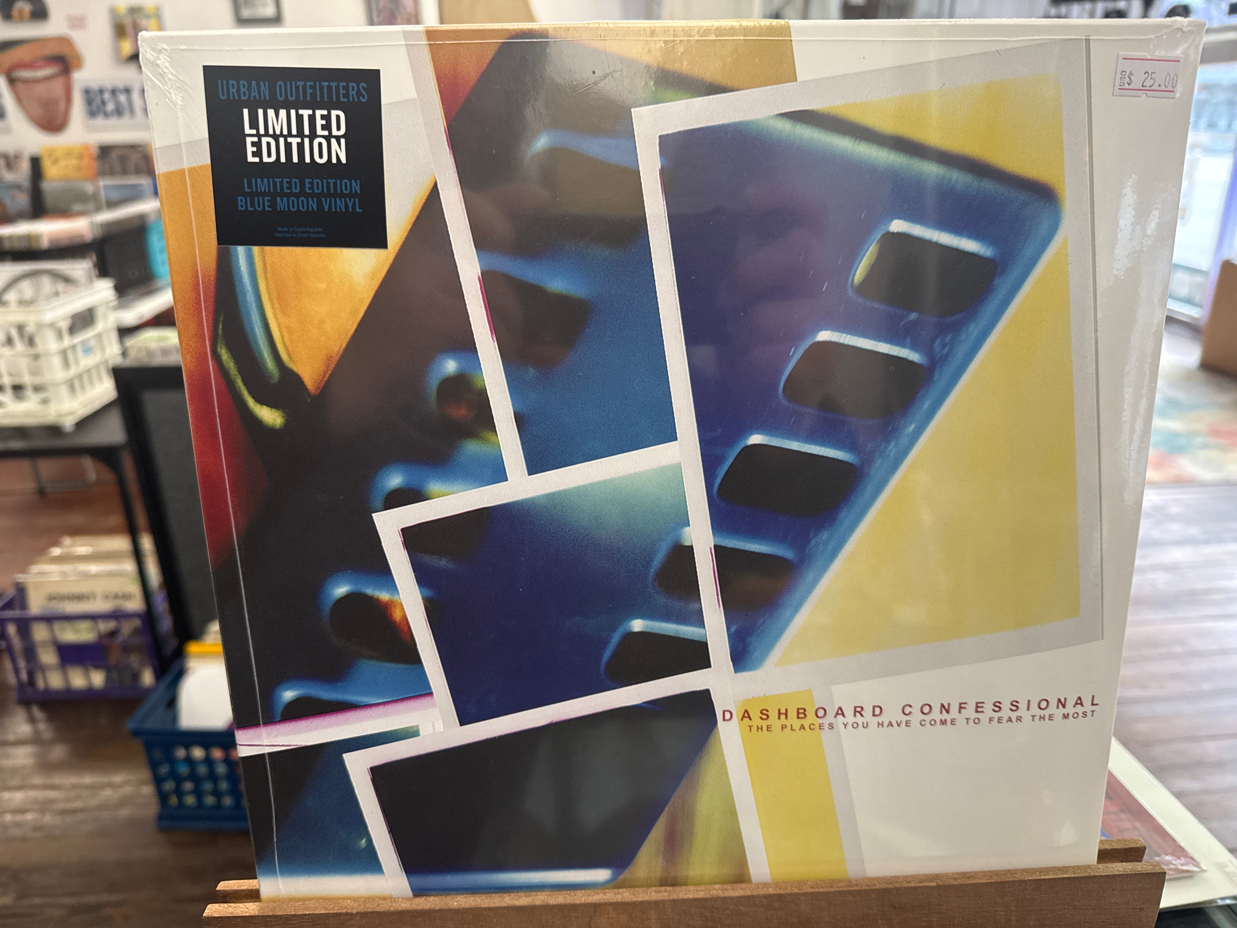 Dashboard Confessional - The Places You Have Come To Fear The Most (Sealed, Blue Moon, USED)