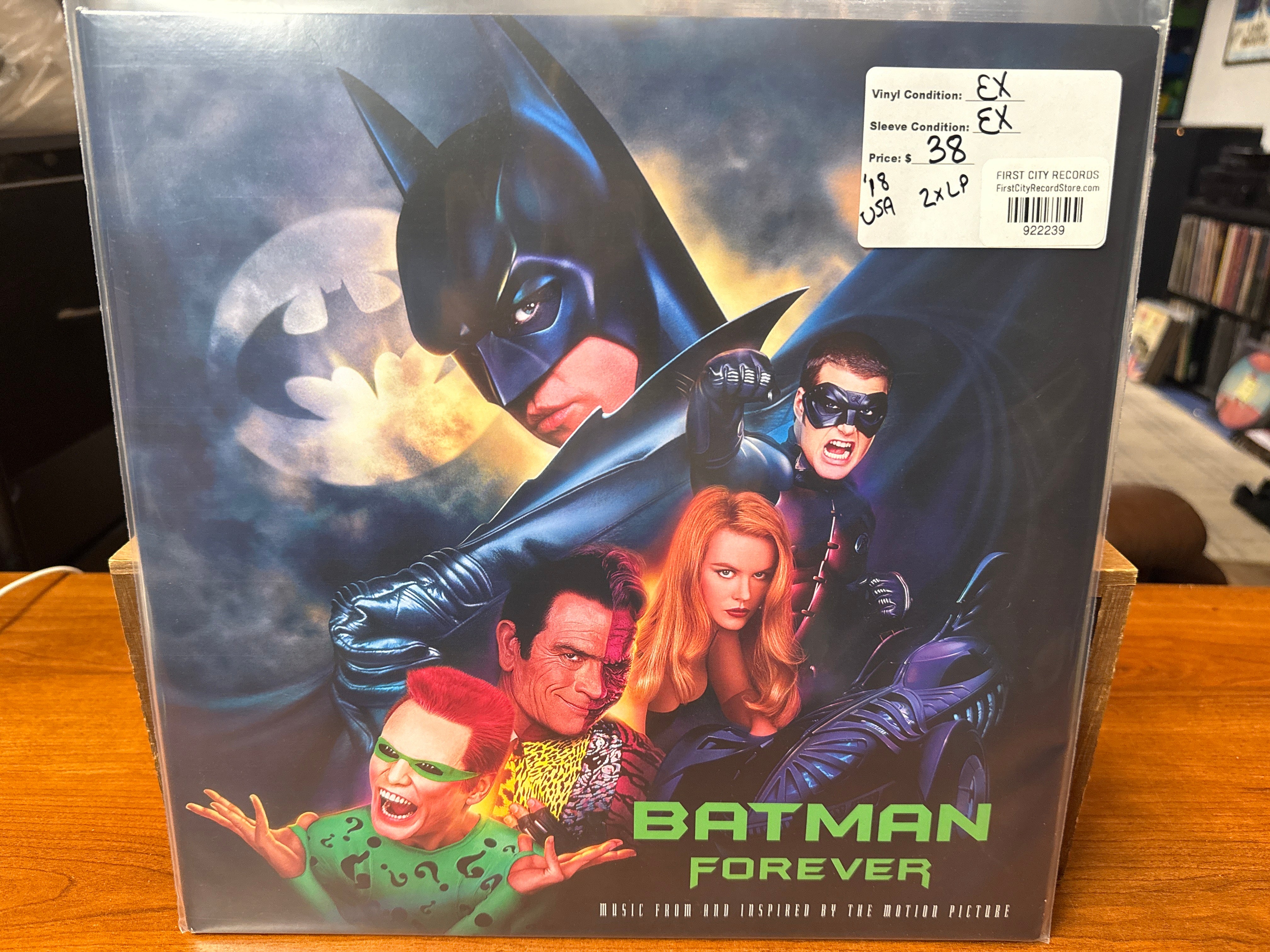 Batman Forever Soundtrack (2018, USED)
