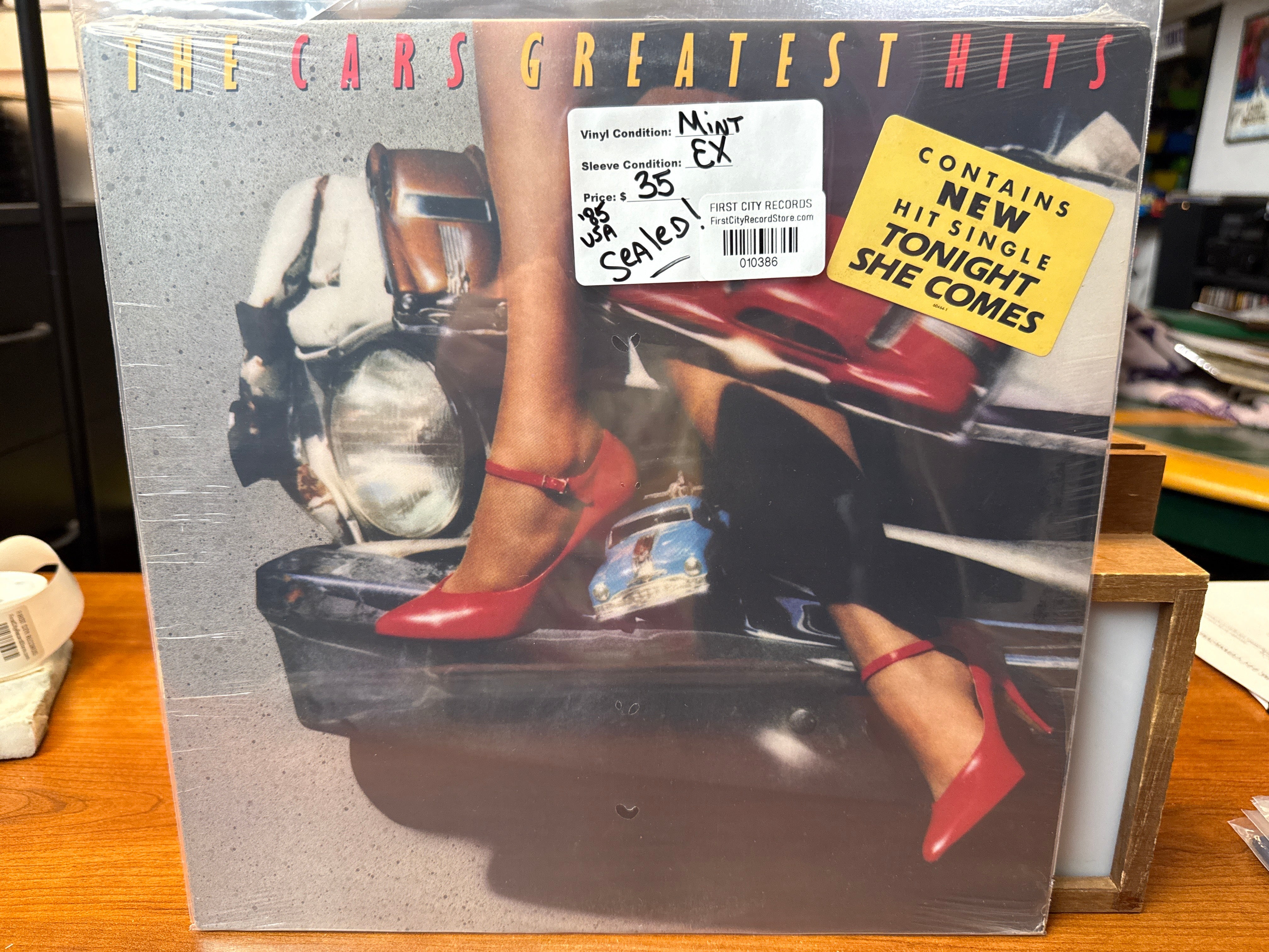 Cars - Greatest Hits (1985, Sealed, USED)