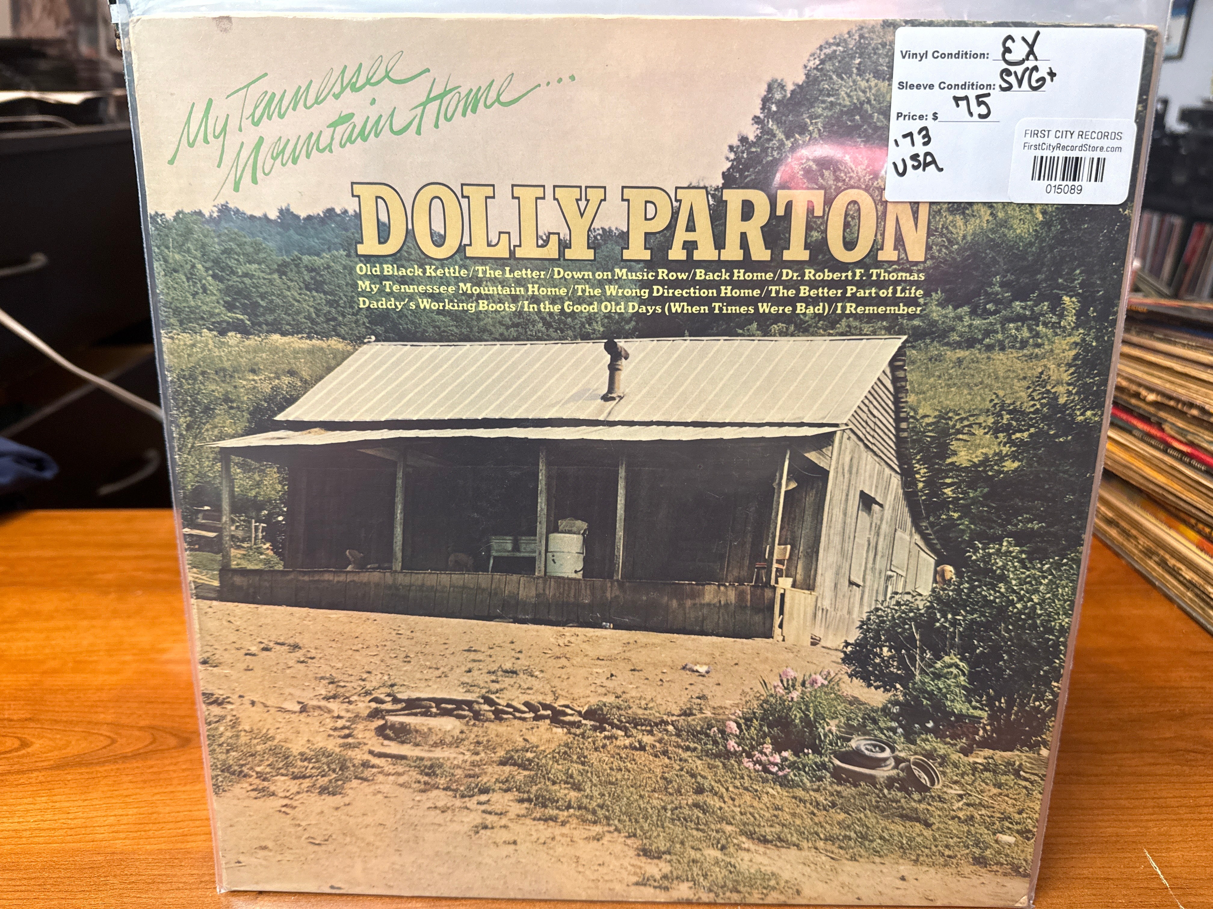 Dolly Parton - My Tennessee Mountain Home (1973, USED)