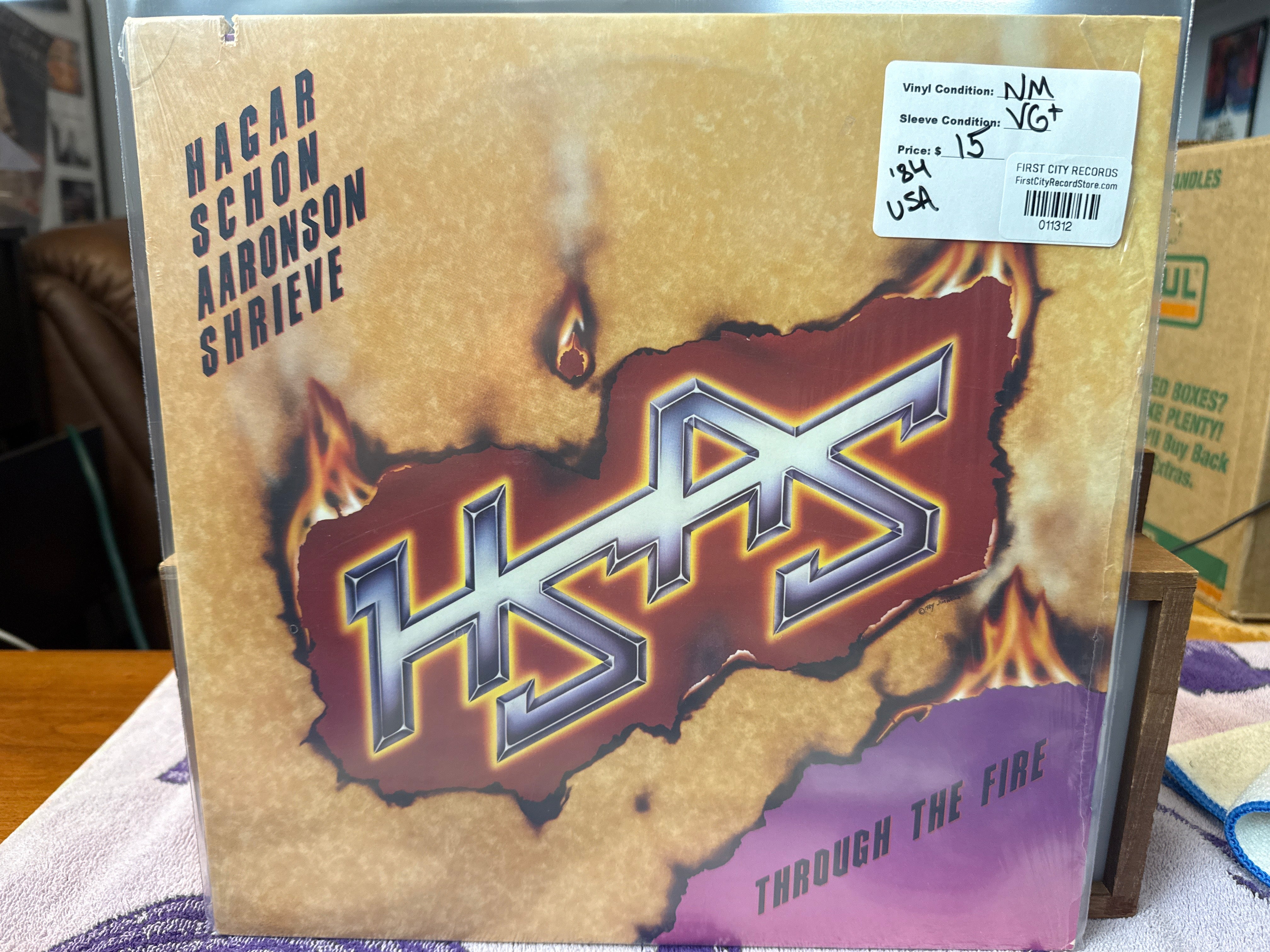 HSAS - Through the Fire (1984, USED)