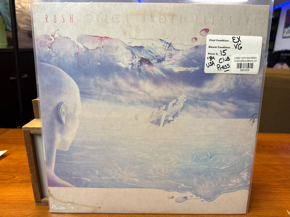 Rush - Grace Under Pressure (1984, Club Press, USED)