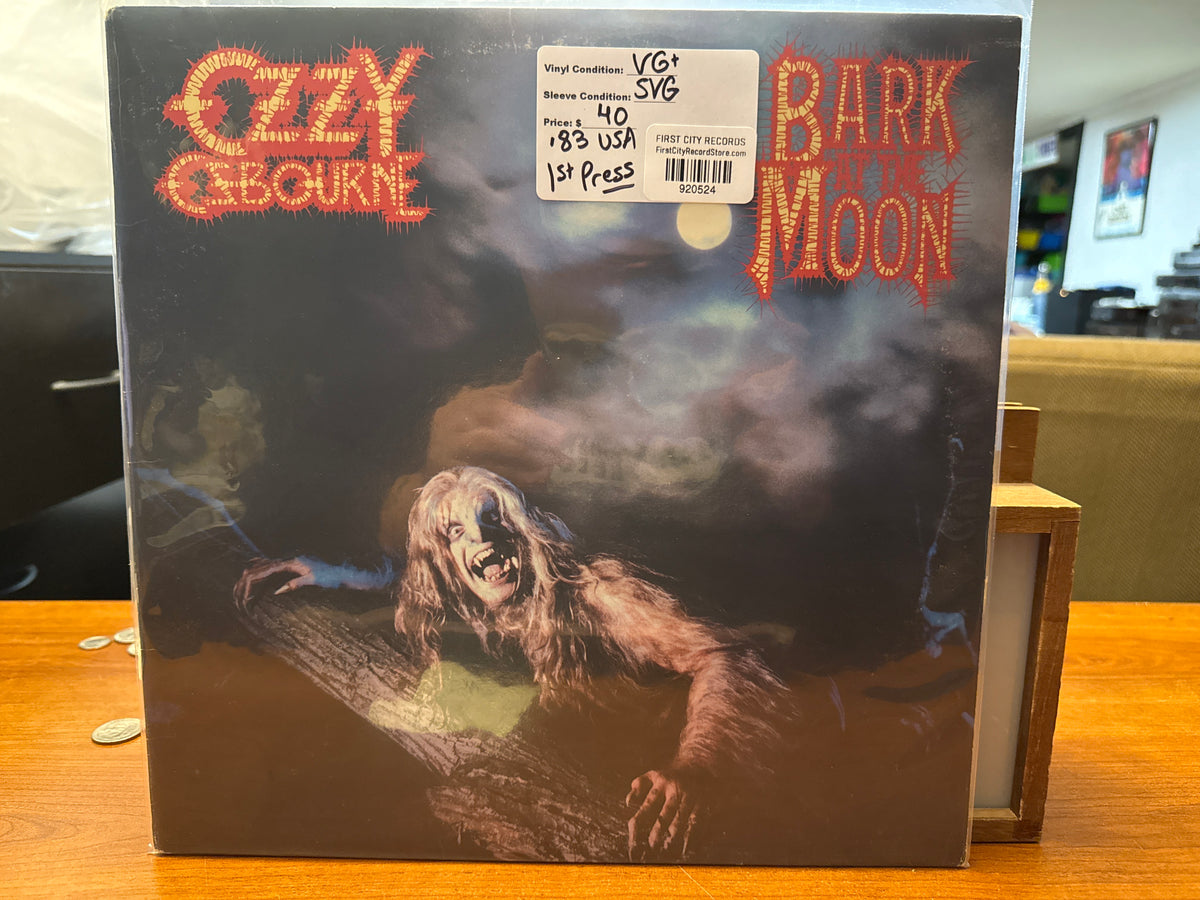 Ozzy Osbourne - Bark at the Moon (1983, 1st Press, USED)