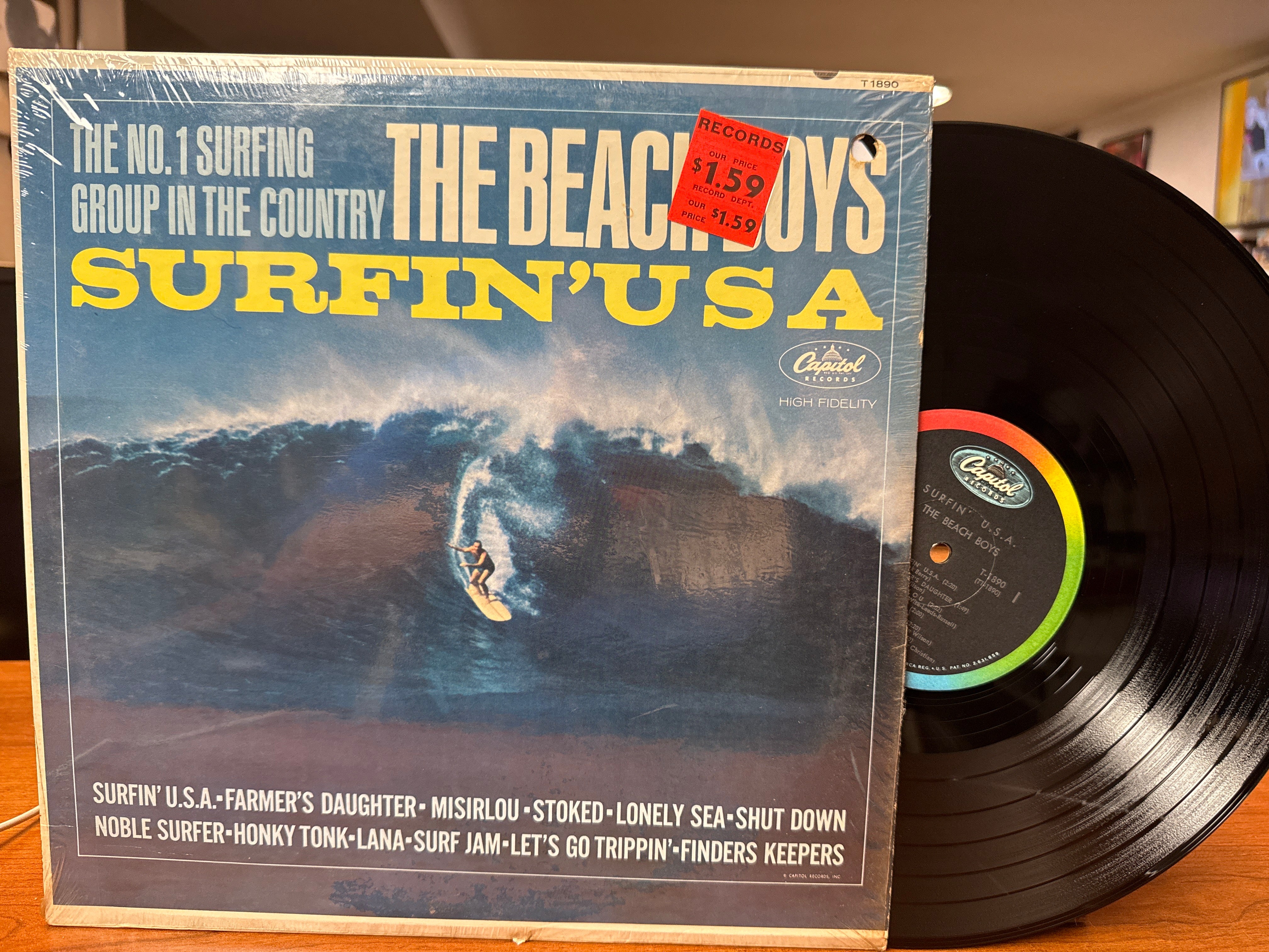 Beach Boys - Surfin' USA (1963, 1st mono, USED)
