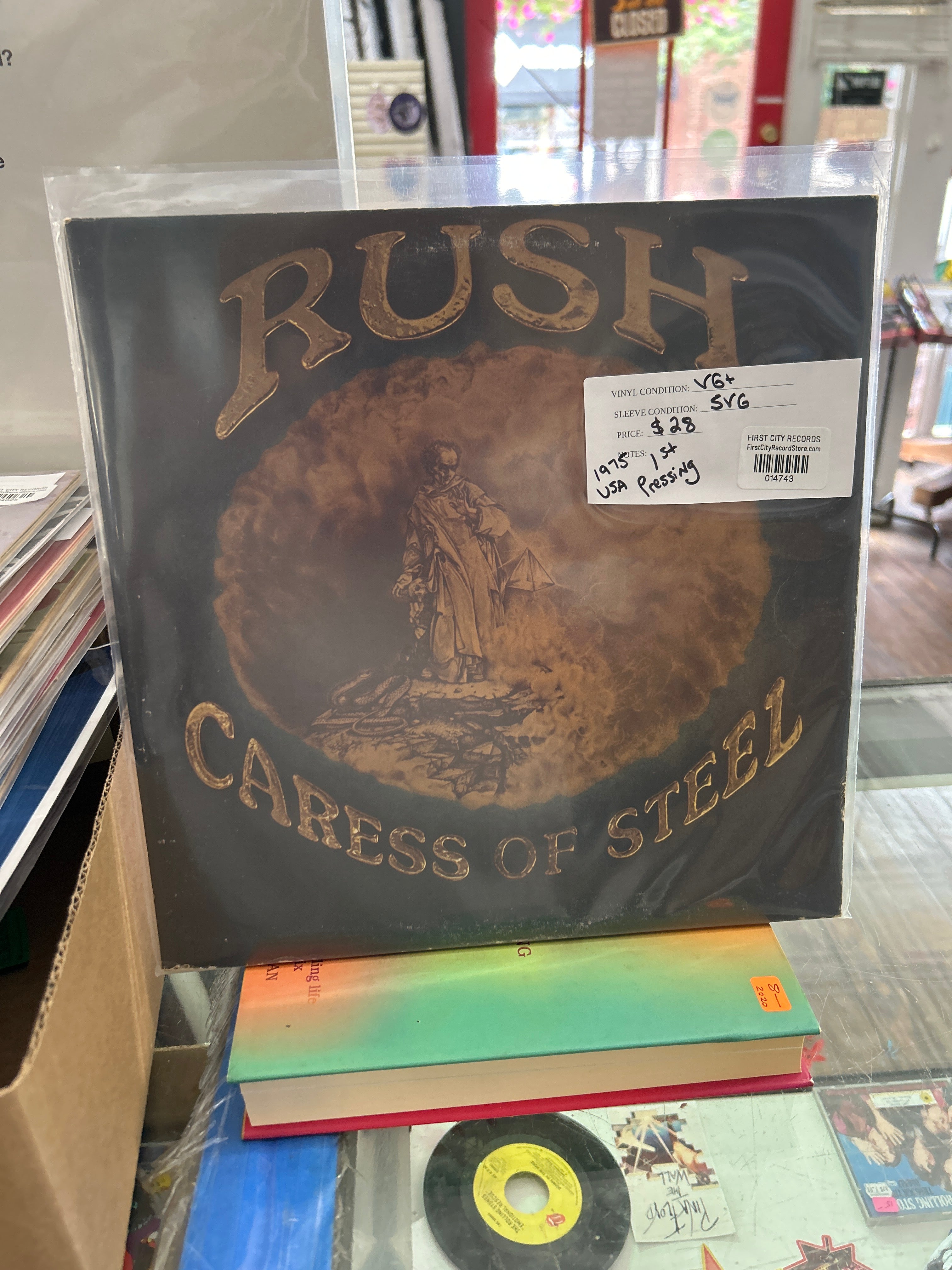 Rush - Caress of Steel (1975 1st Pressing, USED)
