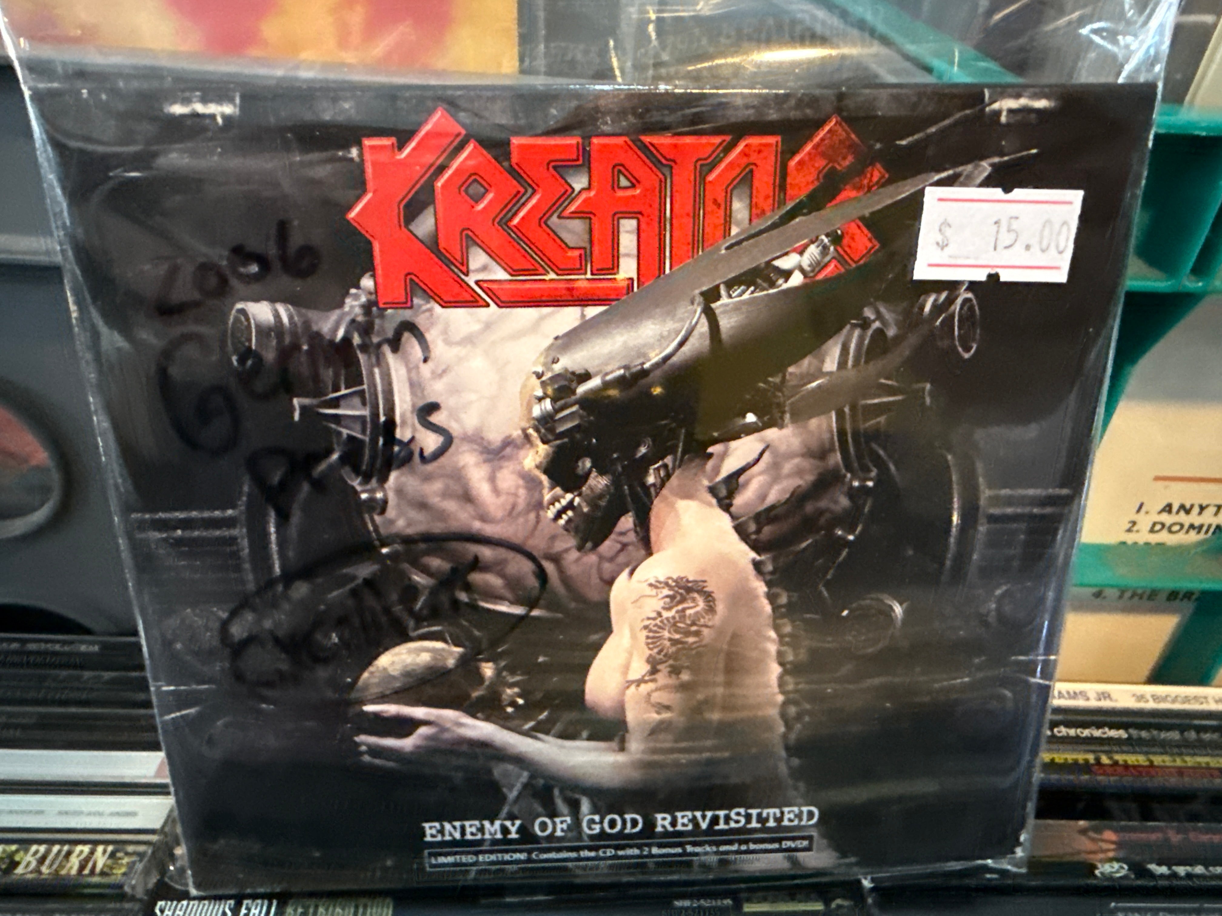 Kreator - Enemy of God Revisited (German Pressing, CD)