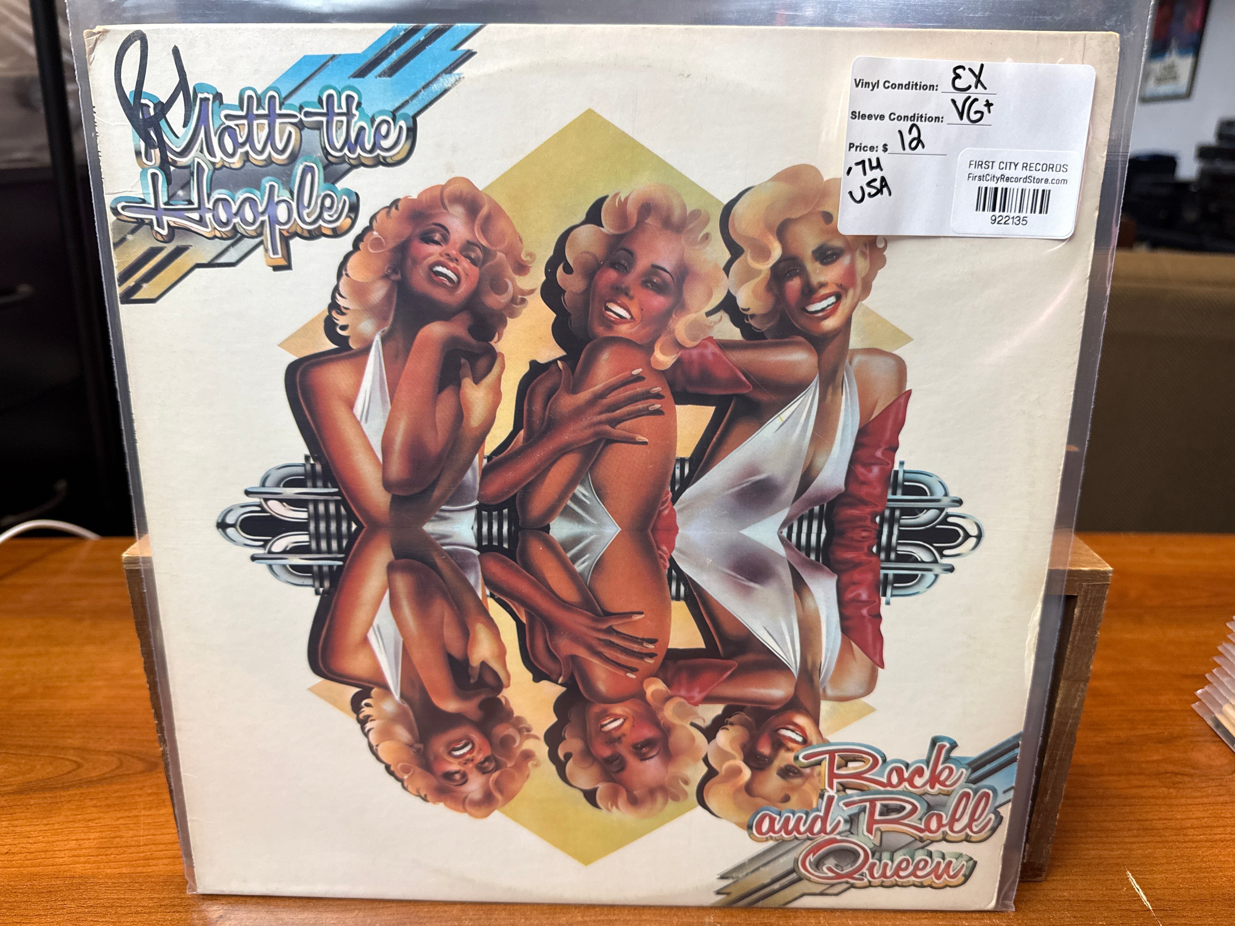 Mott the Hoople - Rock and Roll Queen (1974, USED)