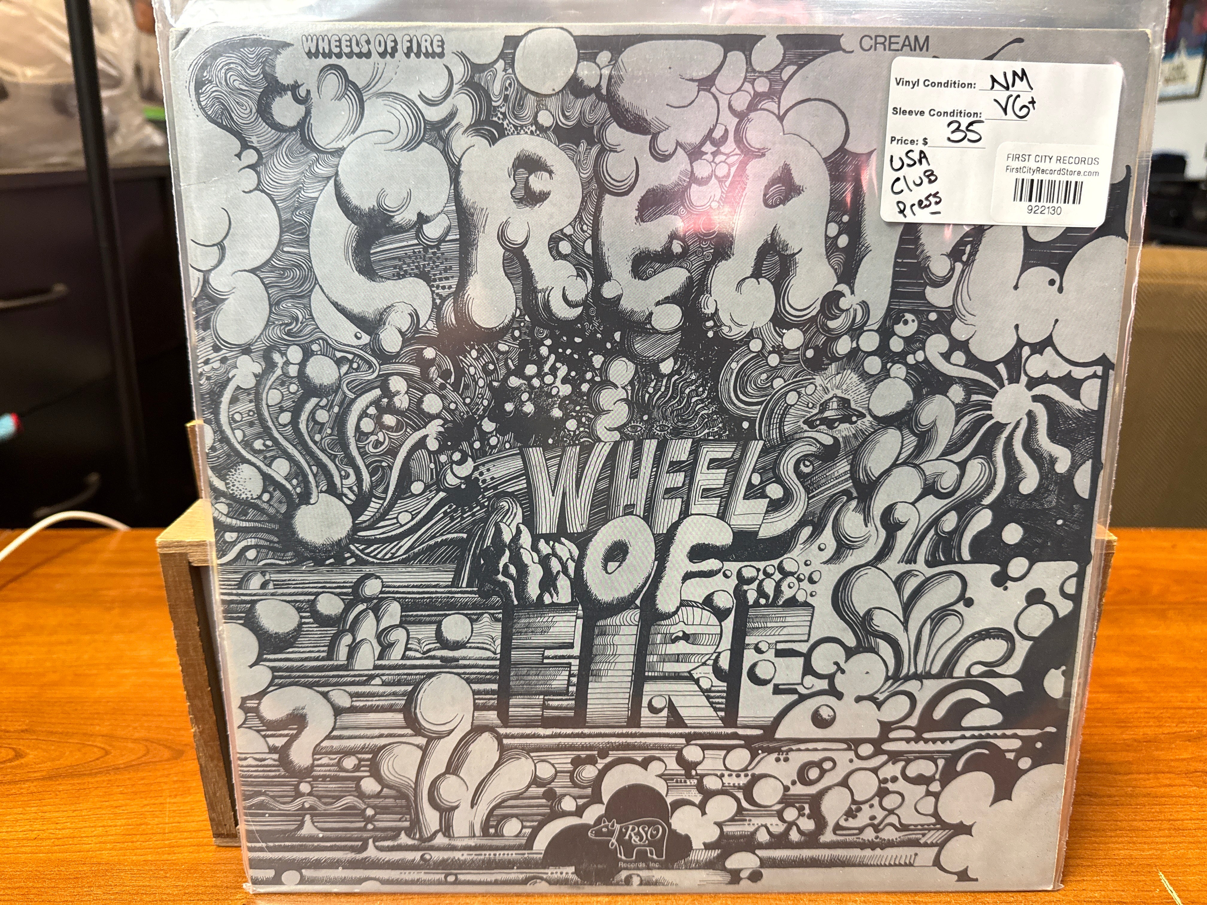 Cream - Wheels of Fire (Club Pressing, USED)