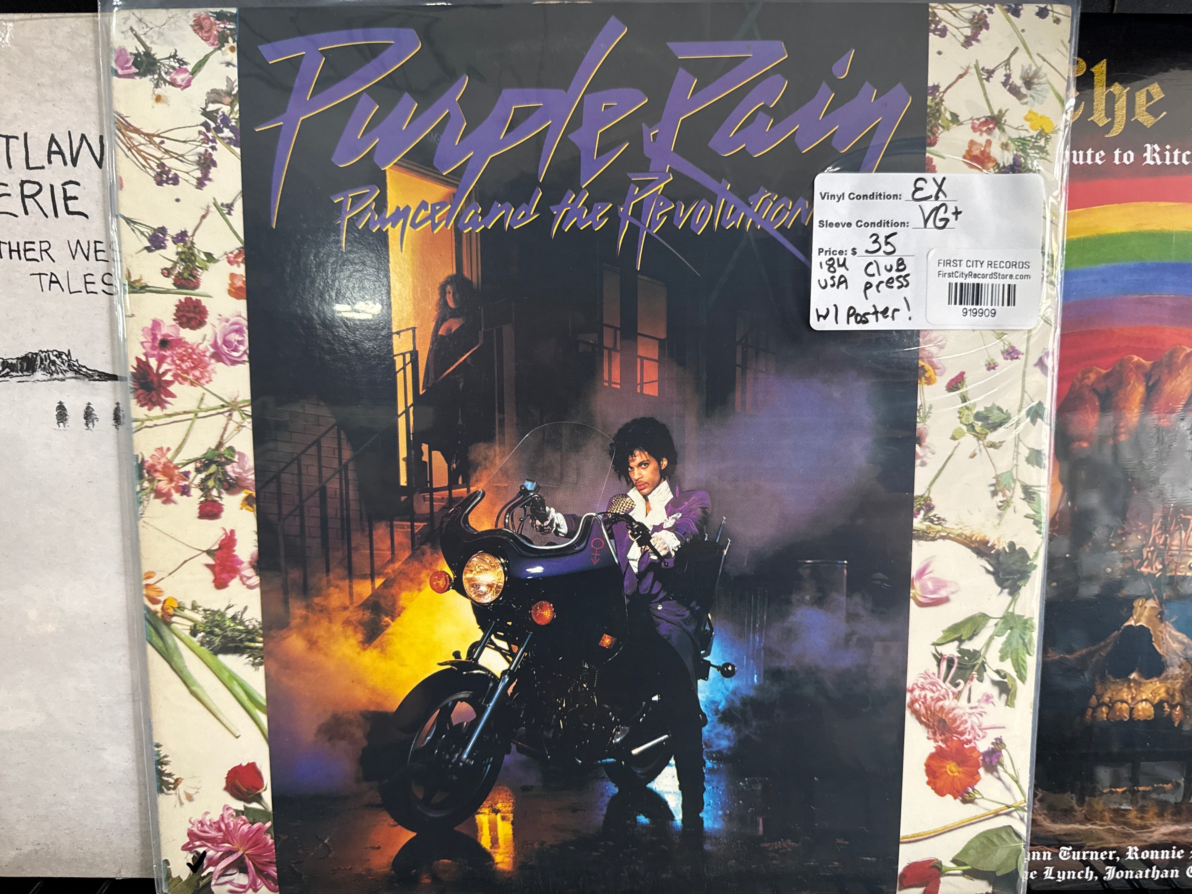 Prince - Purple Rain Soundtrack (1984, Club Press, USED)