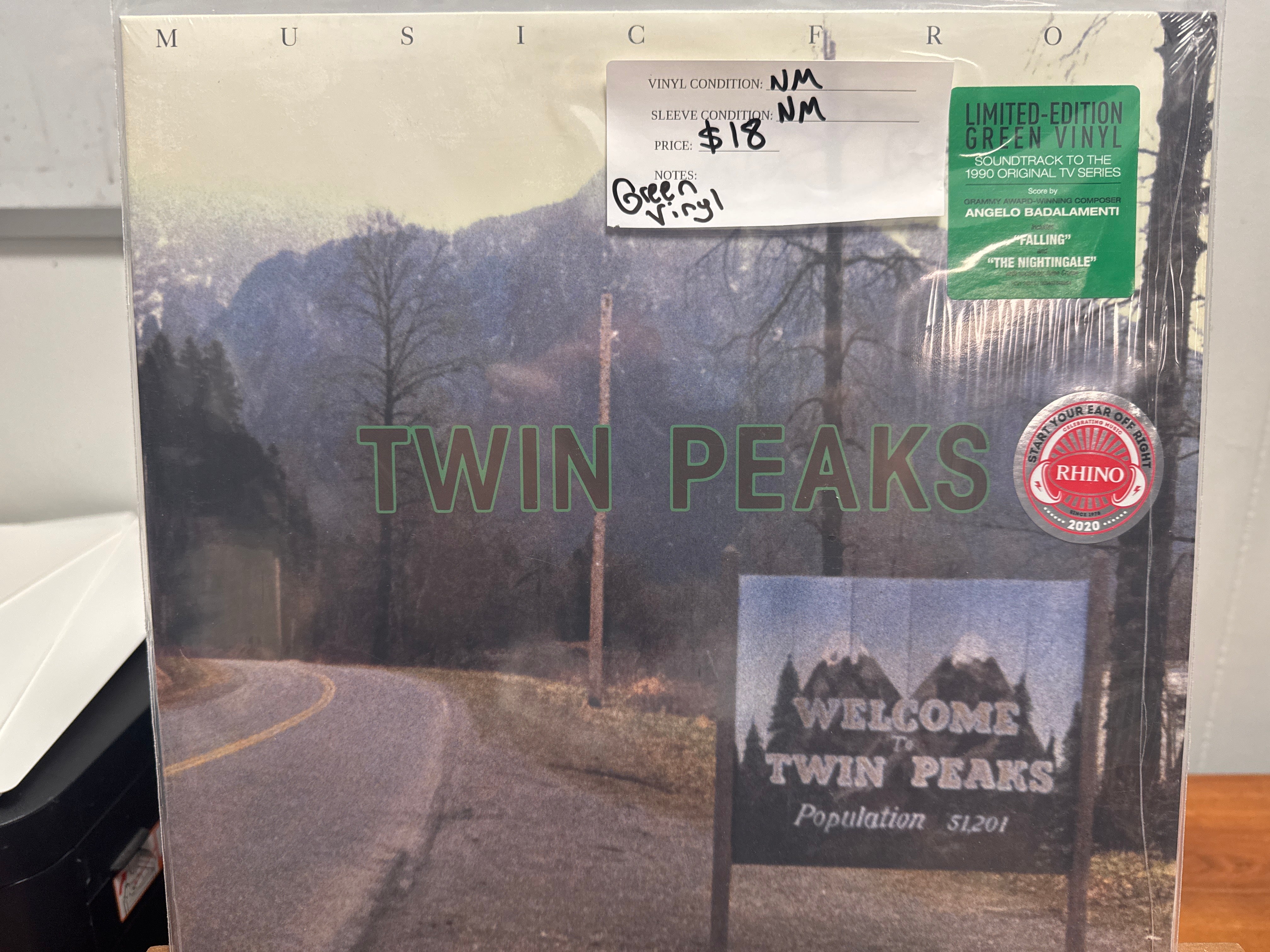 Twin Peaks Soundtrack (SYEOR, USED)