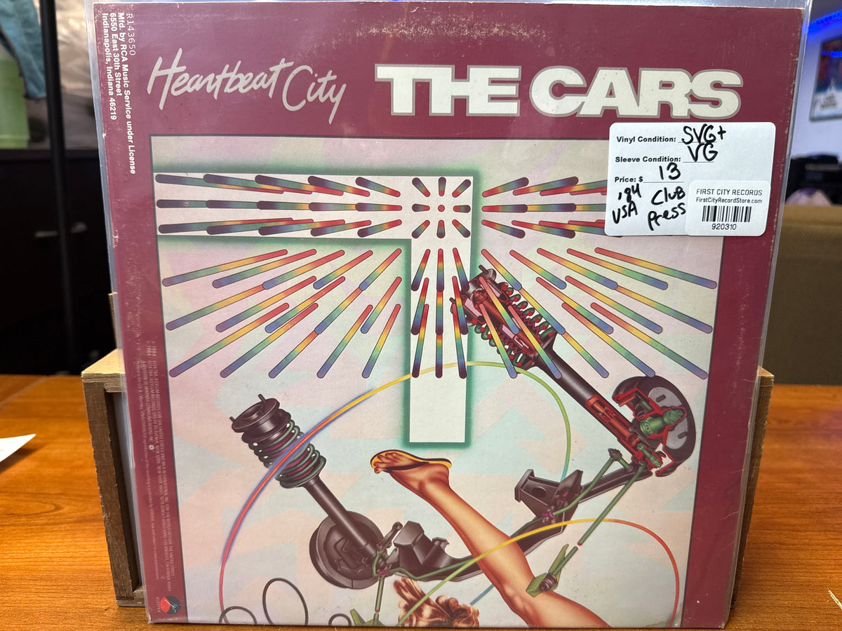 Cars - Heartbeat City (1984, Club Pressing, USED)