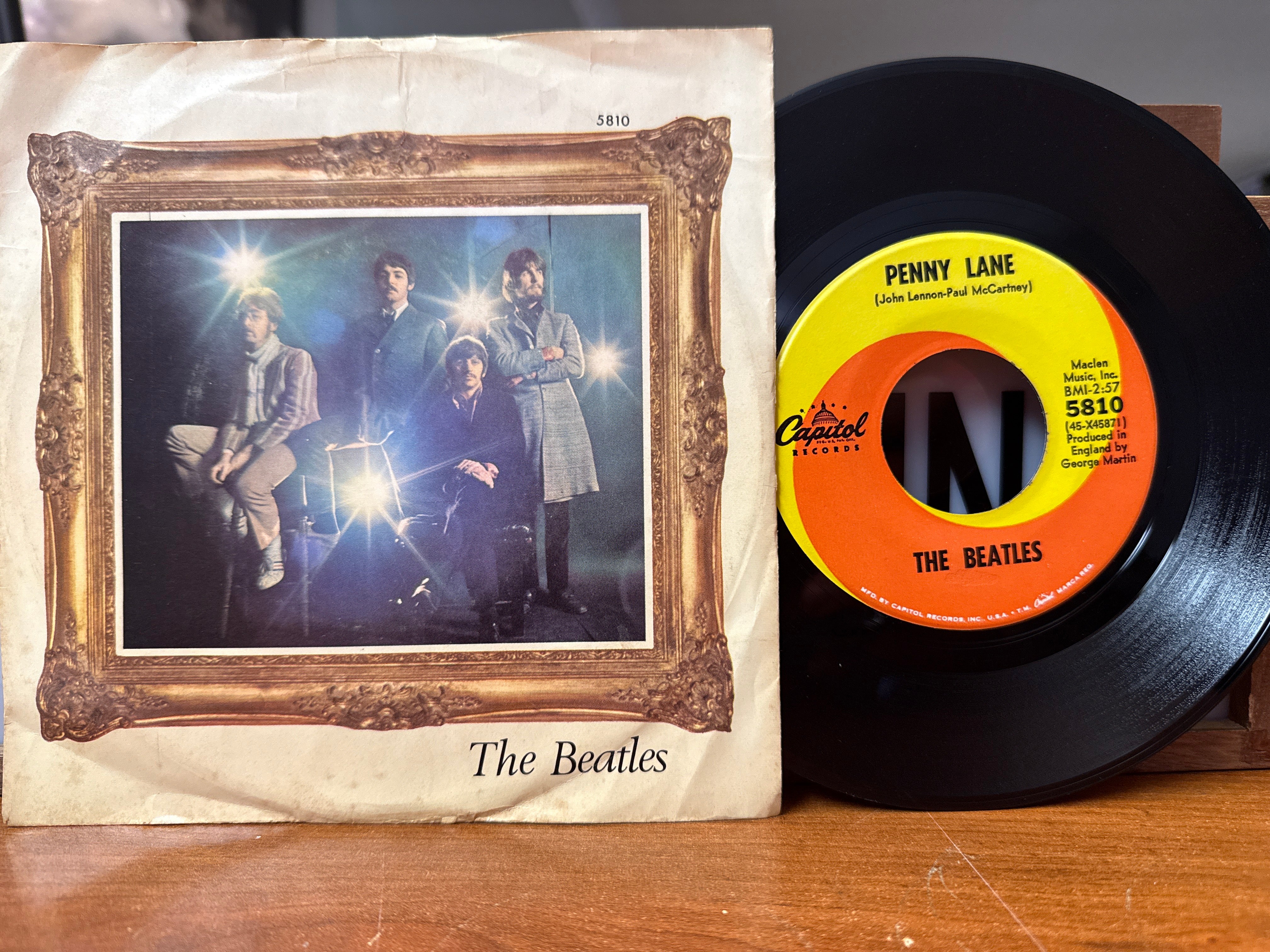 Beatles - Penny Lane/Strawberry Fields Forever (7 inch)