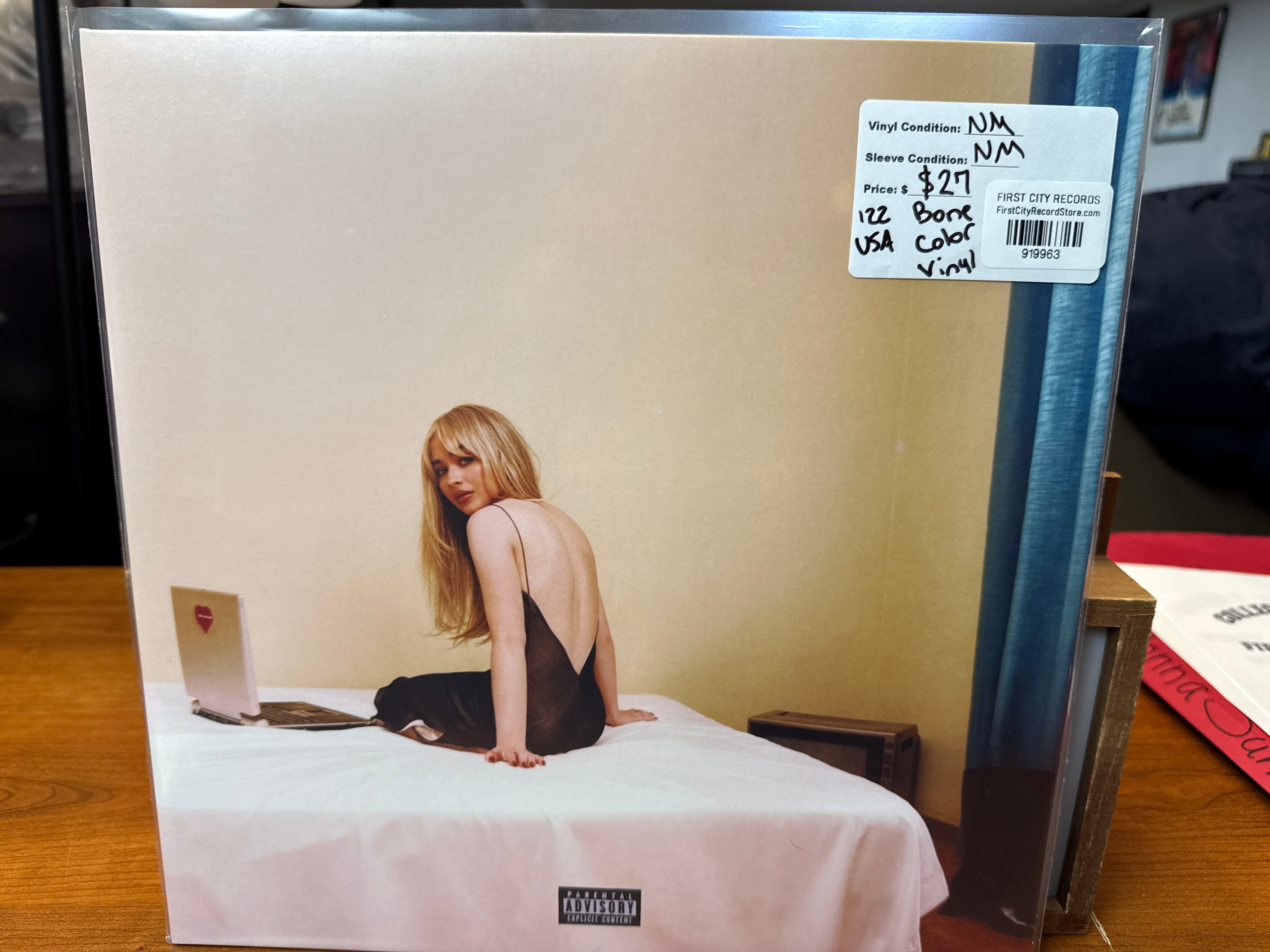 Sabrina Carpenter - Emails I Can't Send (2022, Bone Colored Vinyl, USED)
