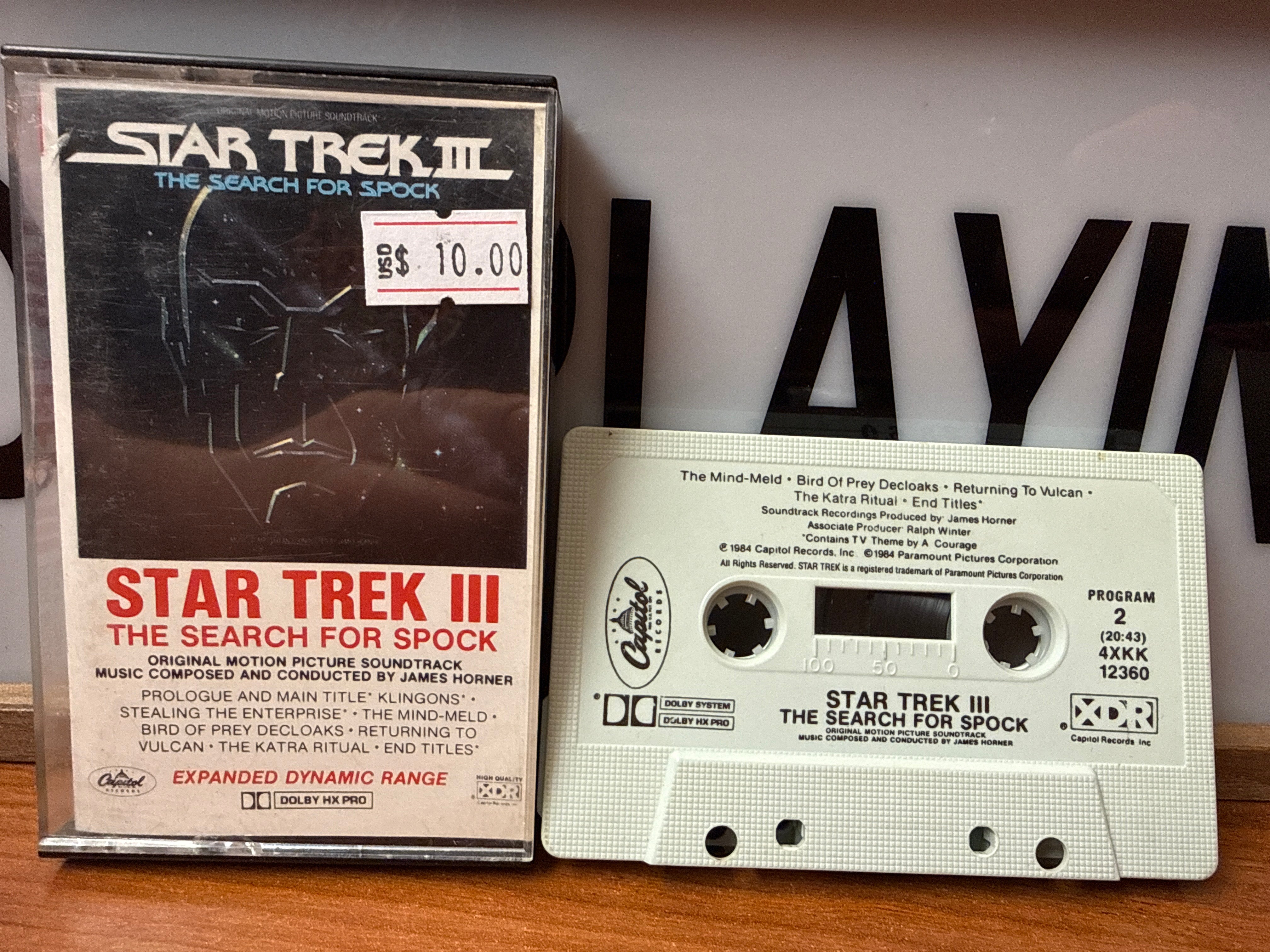 Star Trek III: The Search For Spock (CASSETTE)