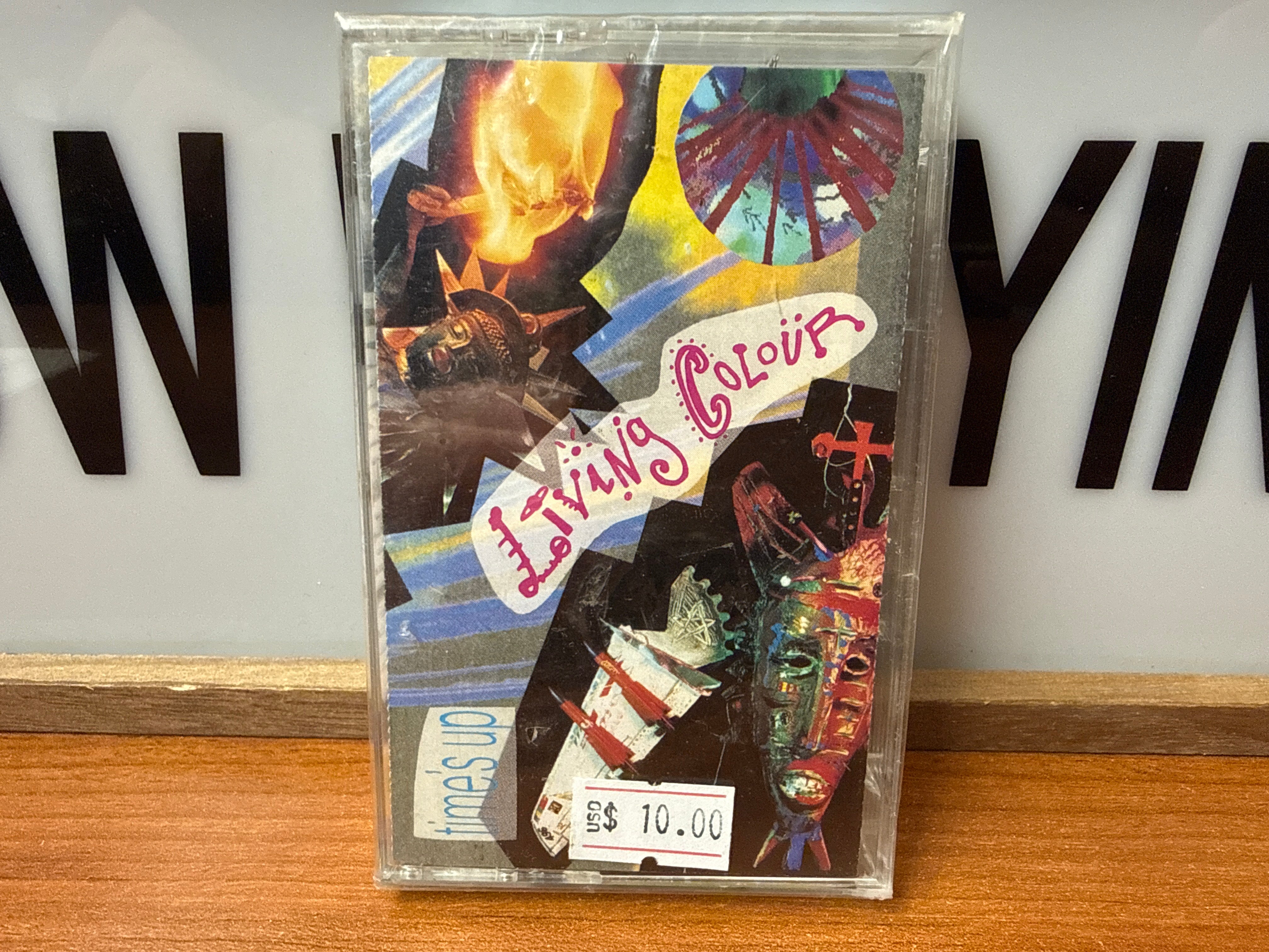 Living Colour - Time's Up (Sealed, CASSETTE)