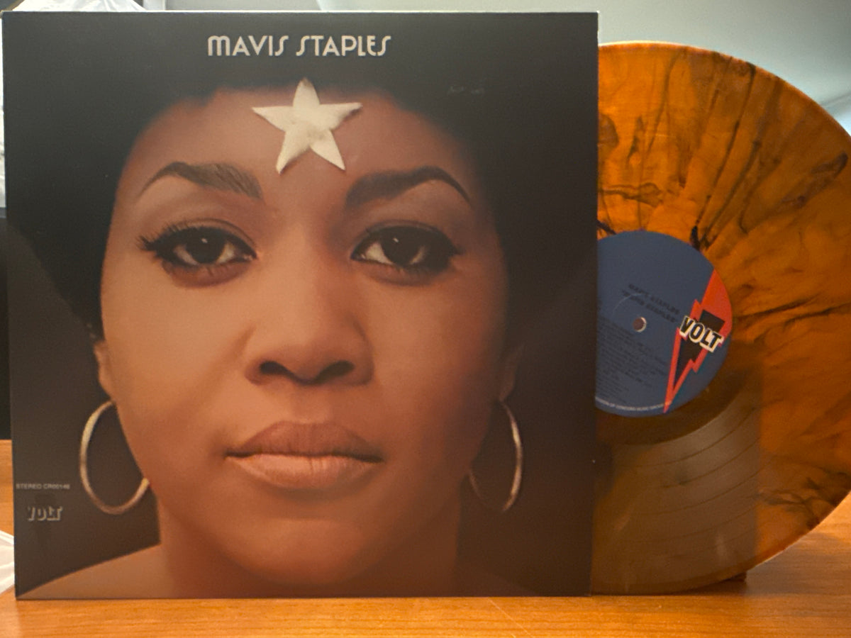 Mavis Staples - Self Titled (2018, Orange/Black Marbled Vinyl, USED)