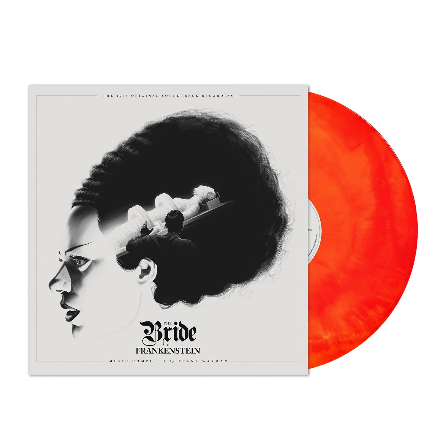 Waxwork Records: The Bride of Frankenstein (Red & Yellow Hand Poured Vinyl)