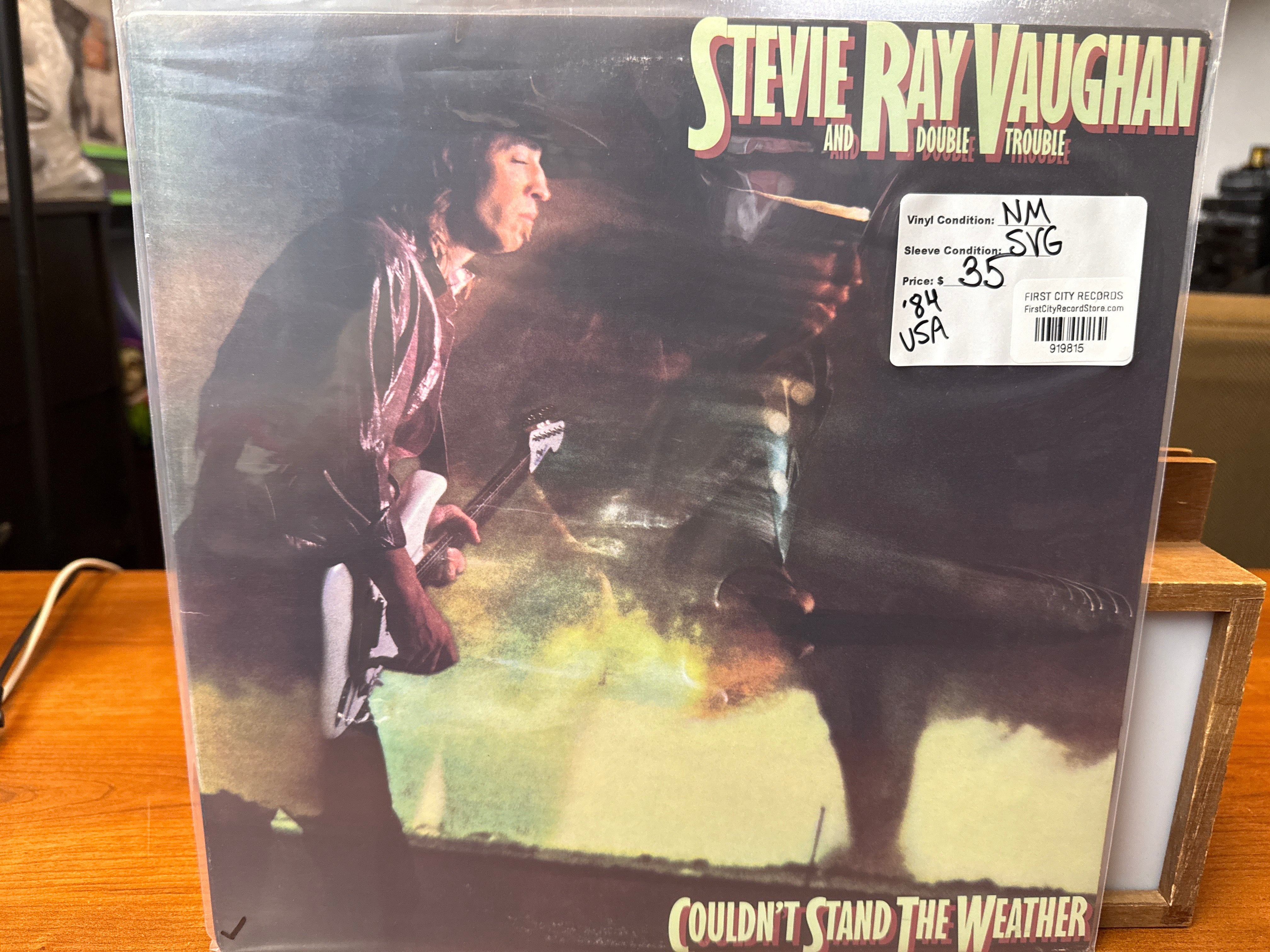 Stevie Ray Vaughan and Double Trouble - Couldn't Stand the Weather (1984, USED)