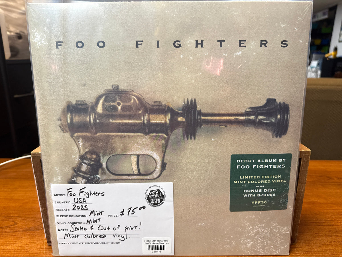 Foo Fighters - Self Titled (2025 Mint Colored Vinyl, Sealed, USED)