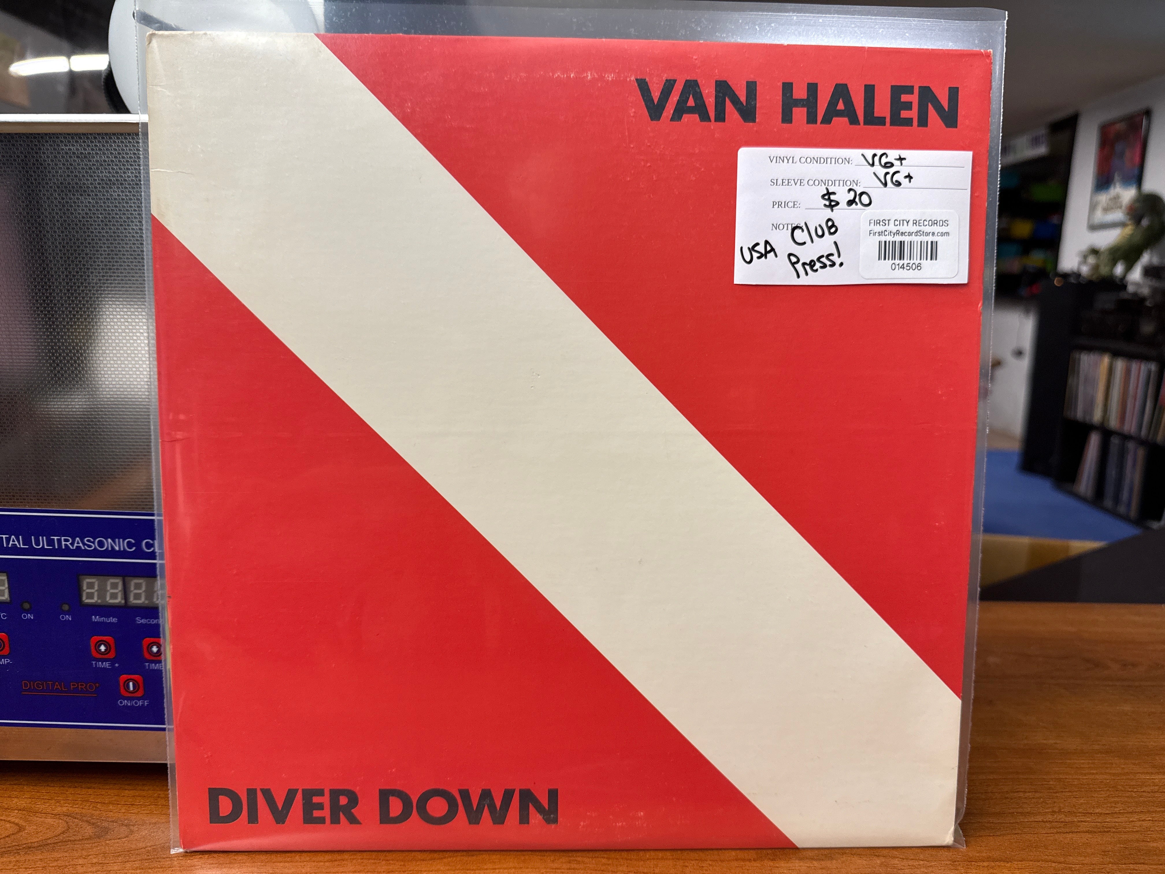 Van Halen ‎– Diver Down (Club Pressing, USED)