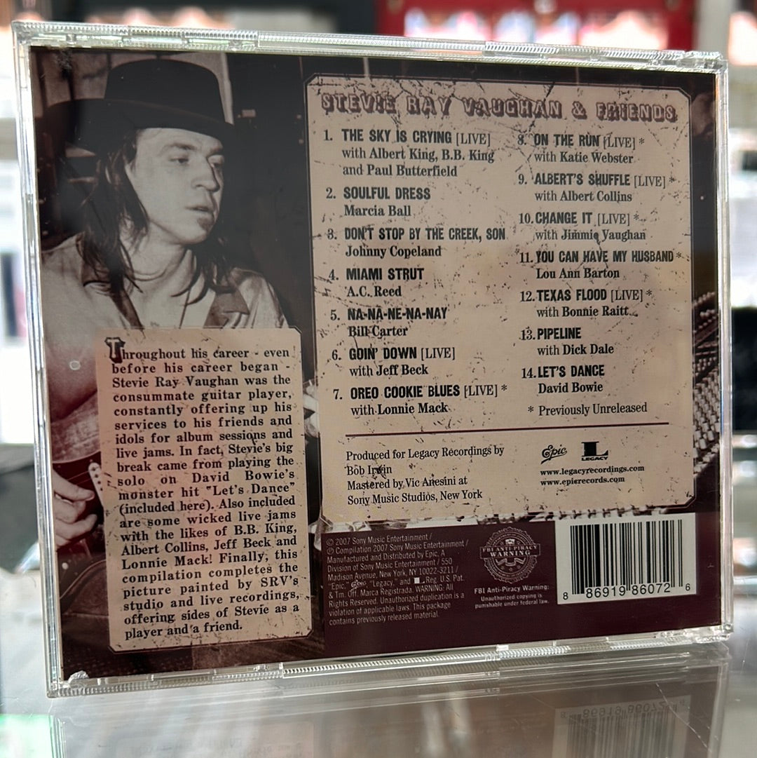 BFcd Stevie Ray Vaughn and Friends - Solos, Sessions, & Encores