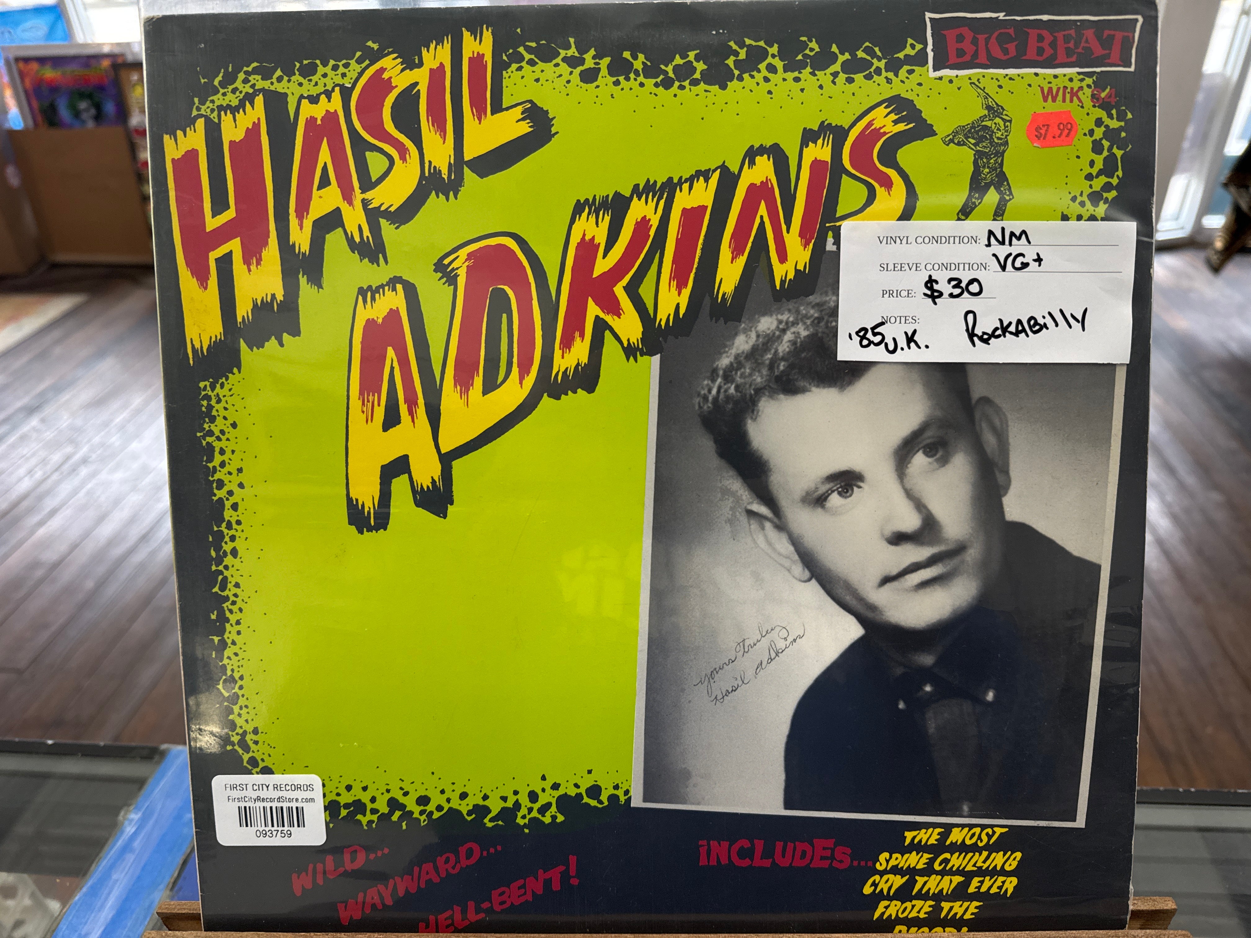 Hasil Adkins - He Said (UK, USED)
