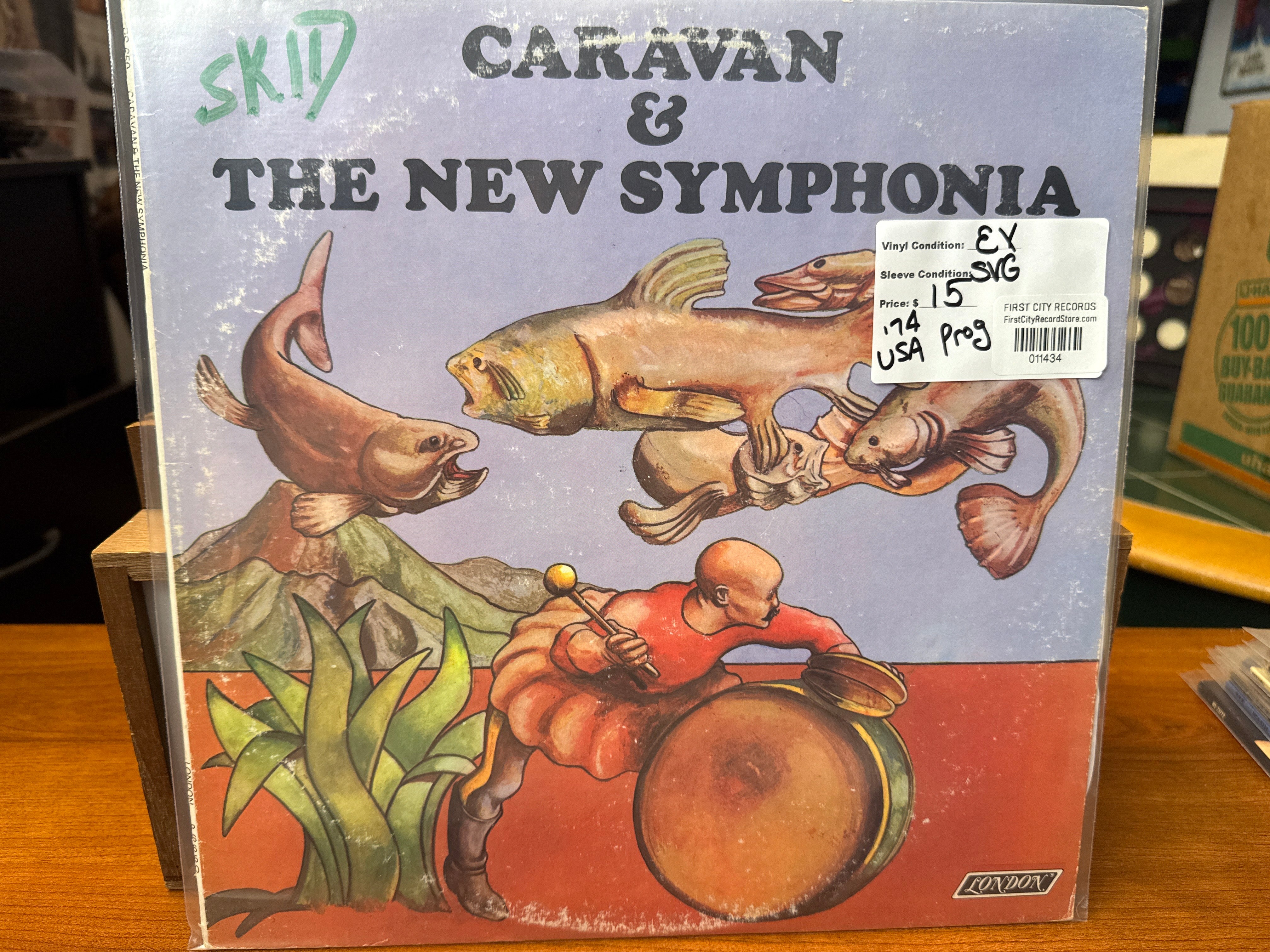 Caravan & New Symphonia - Self titled (1974, USED)