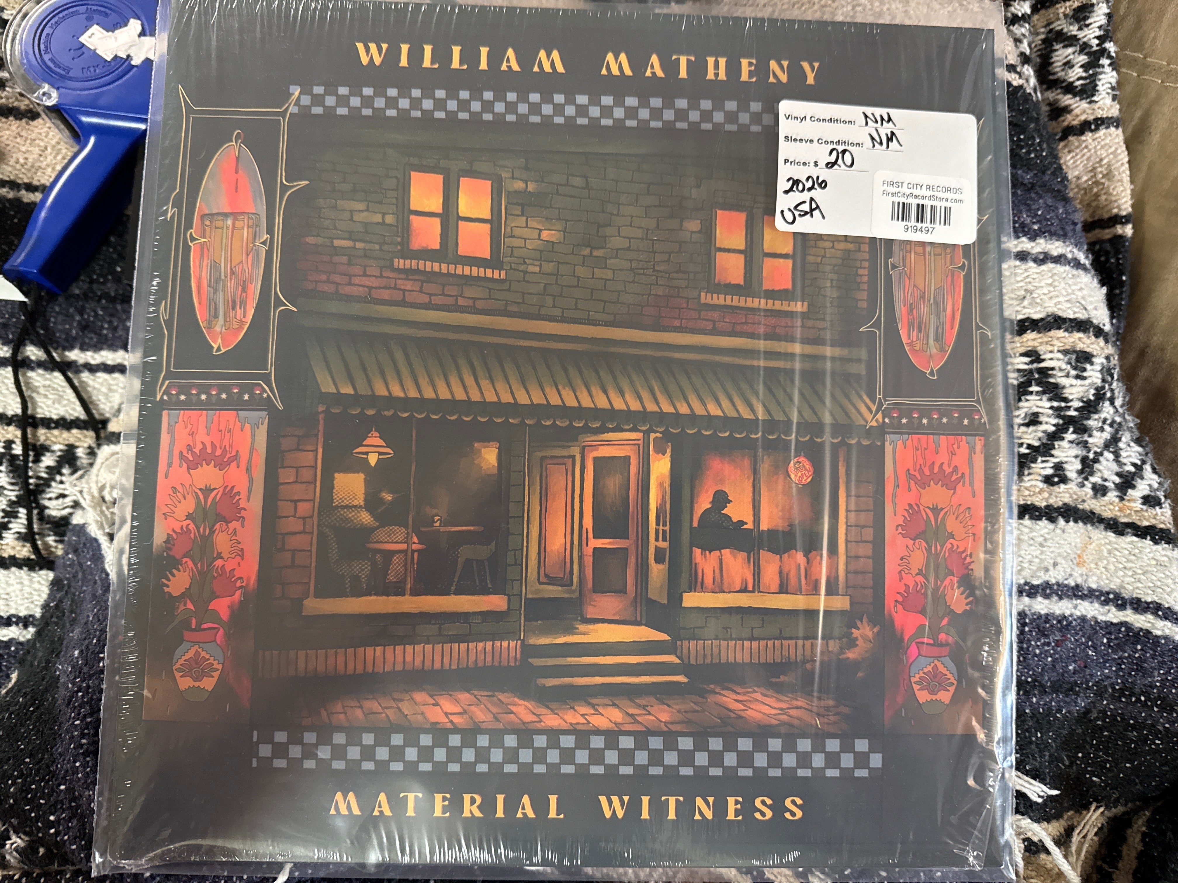 William Matheny - Material Witness (2026, USED)