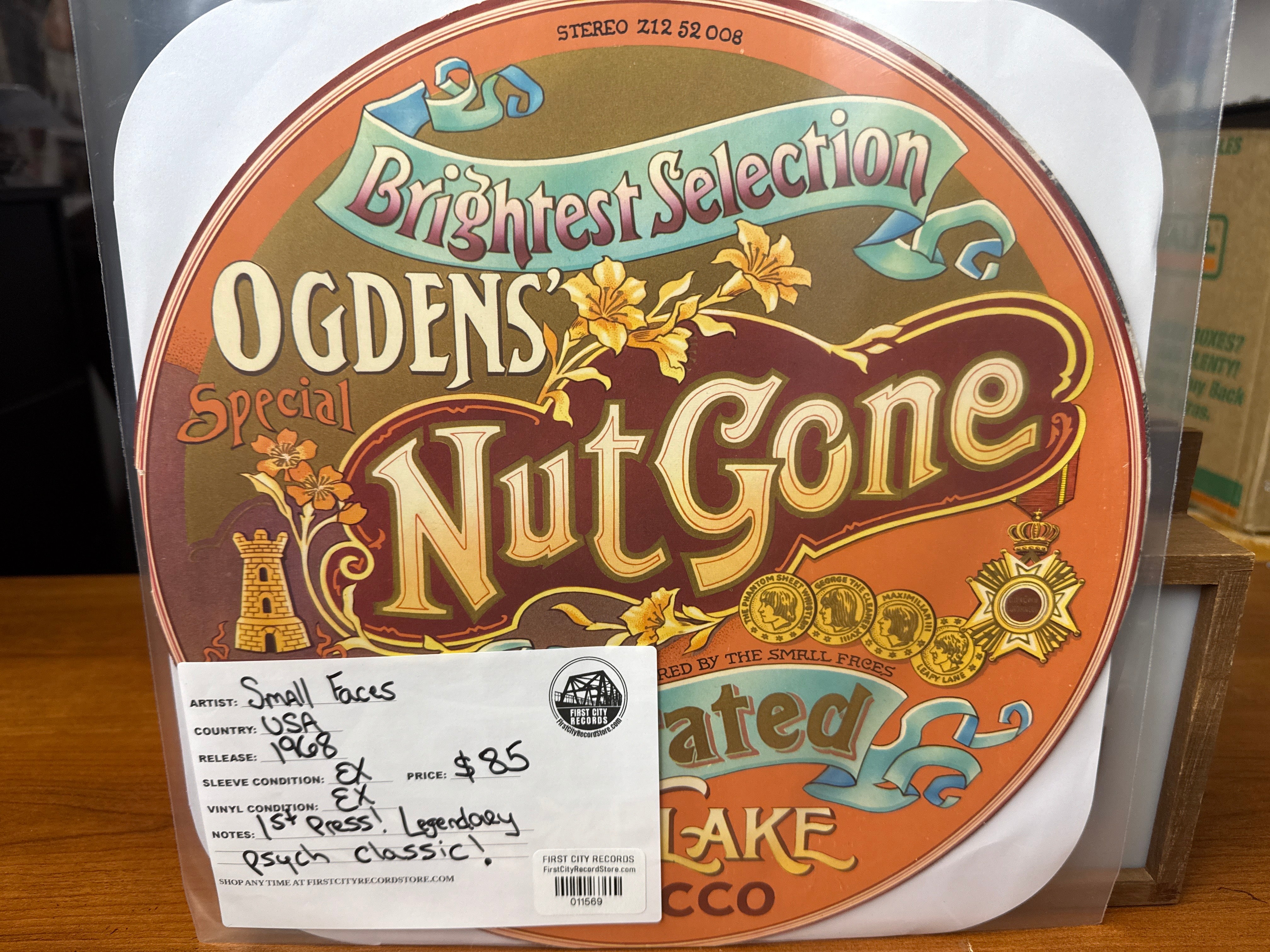 Small Faces - Ogdens' Nut Gone Flake (1968, 1st Pressing, USED)