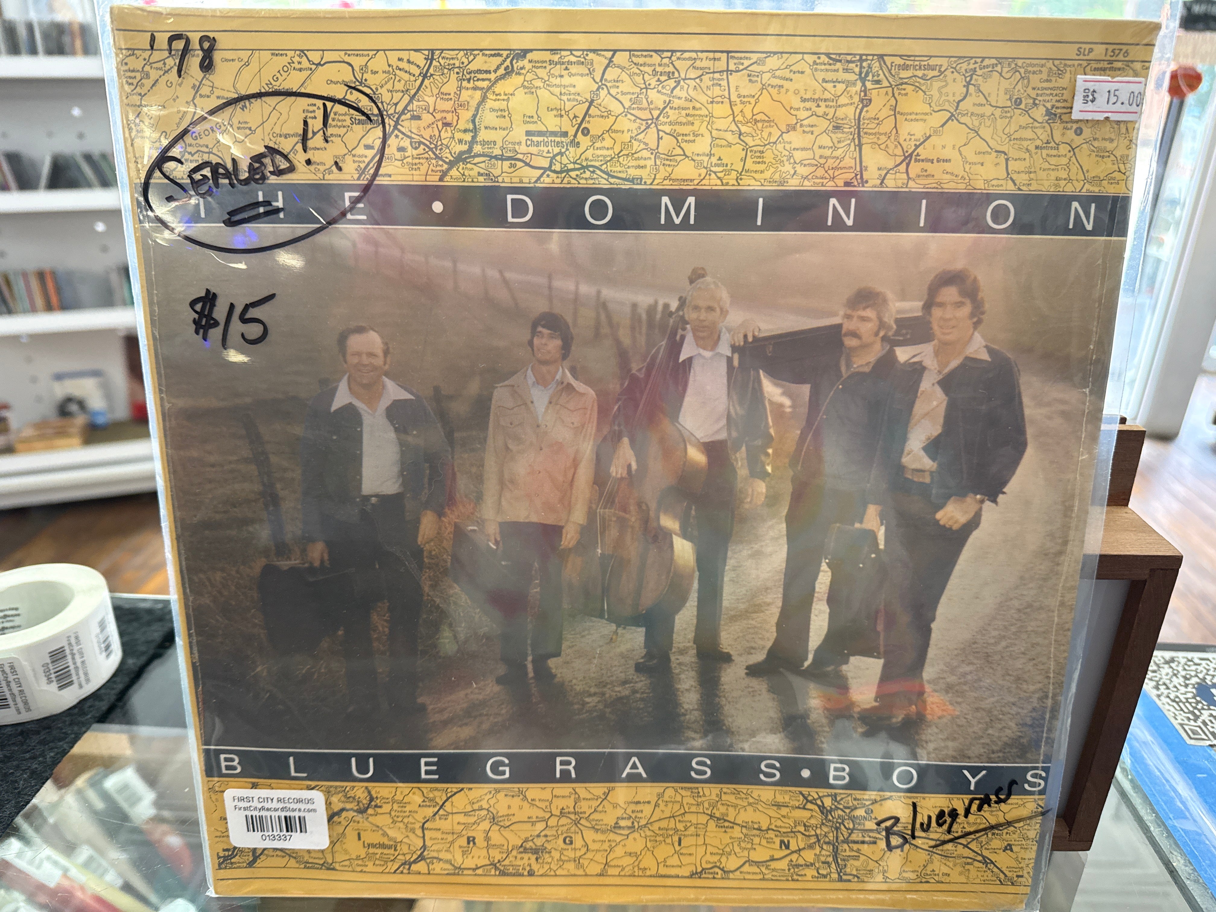 Dominion Bluegrass Boys - Self Titled (1978, Sealed, USED)