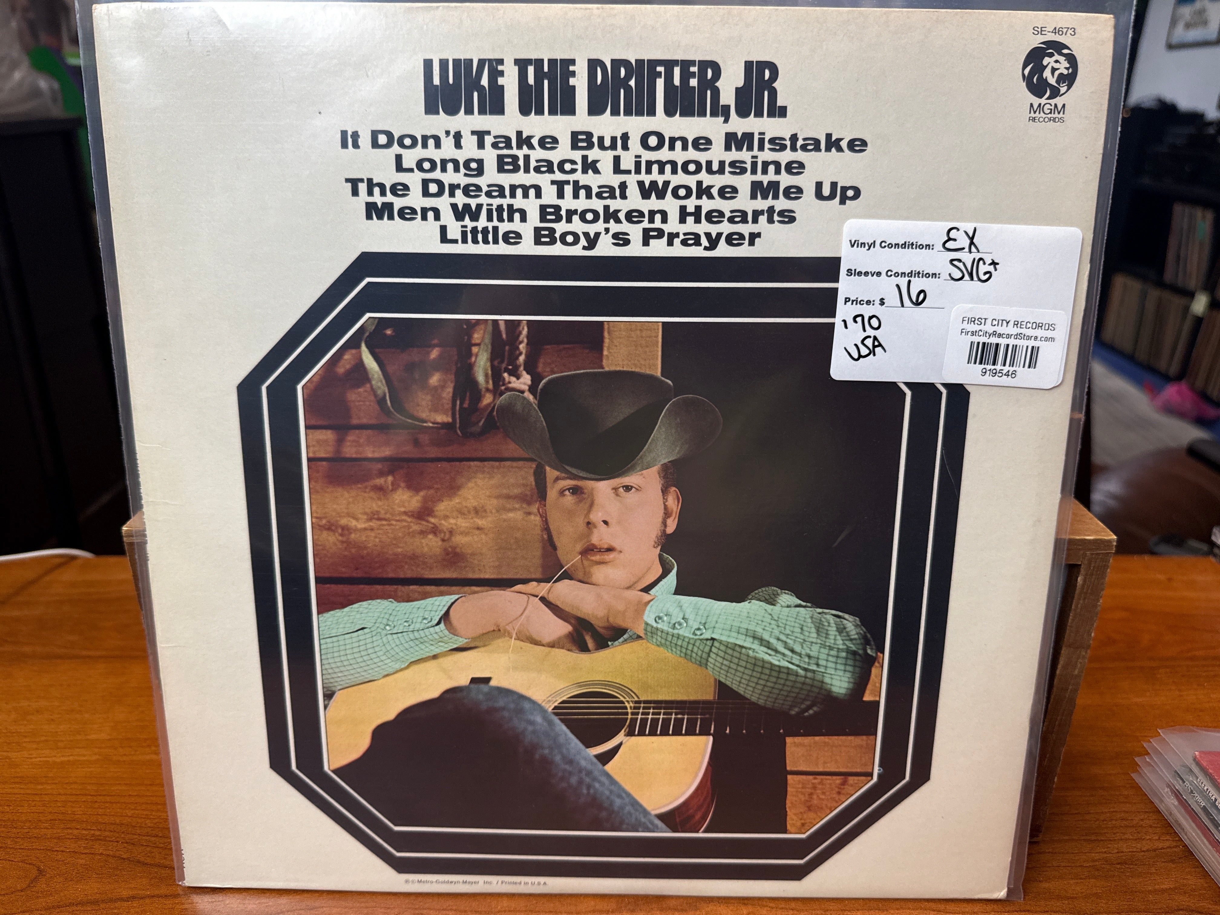 Luke The Drifter Jr - Self Titled (1970, USED)