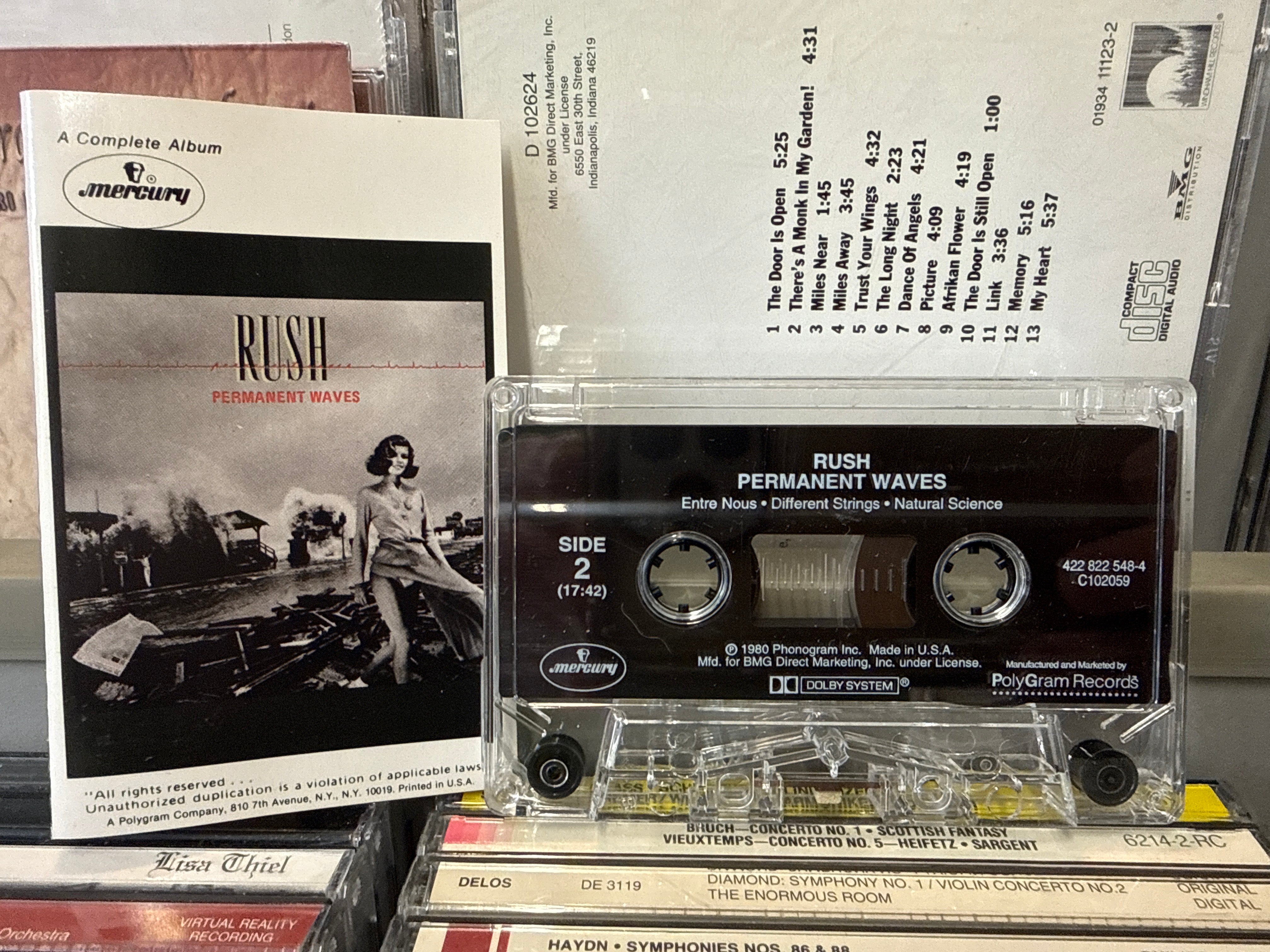 Rush - Permanent Waves (Club, Cassette)