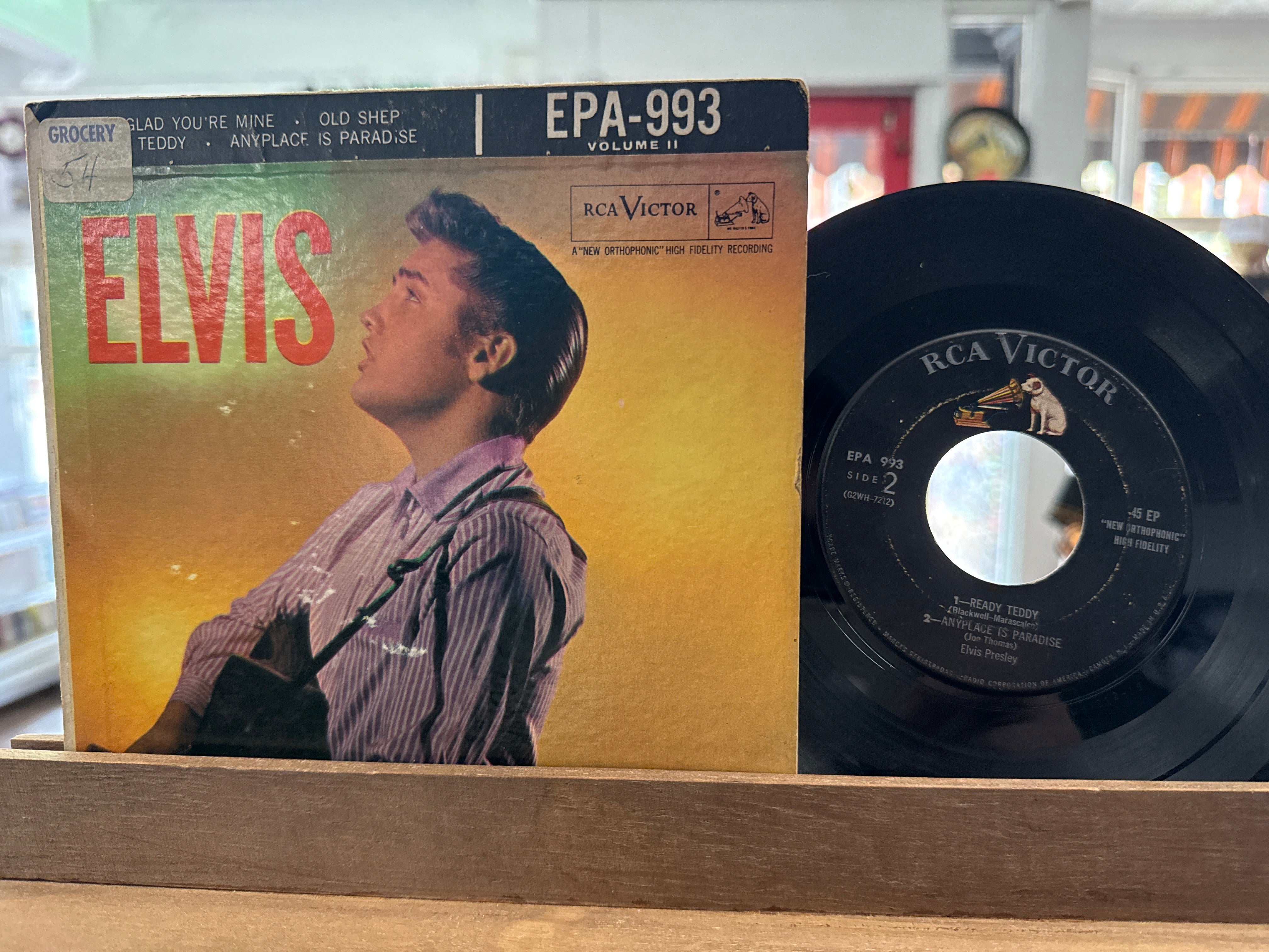 Elvis Presley - So Glad You’re Mine 7” (1956 Mono, USED)