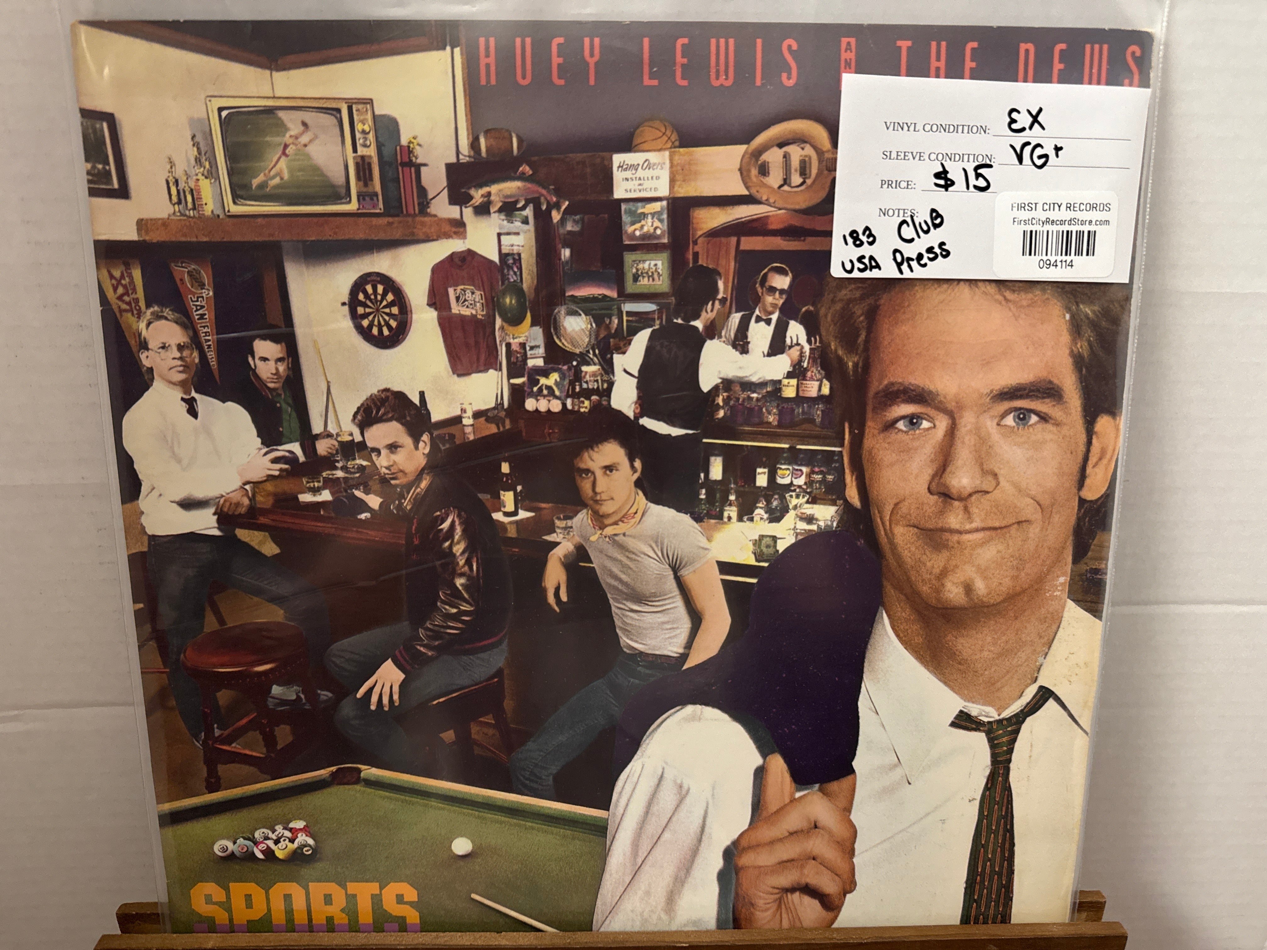 Huey Lewis & The News - Sports (Club Pressing, USED)