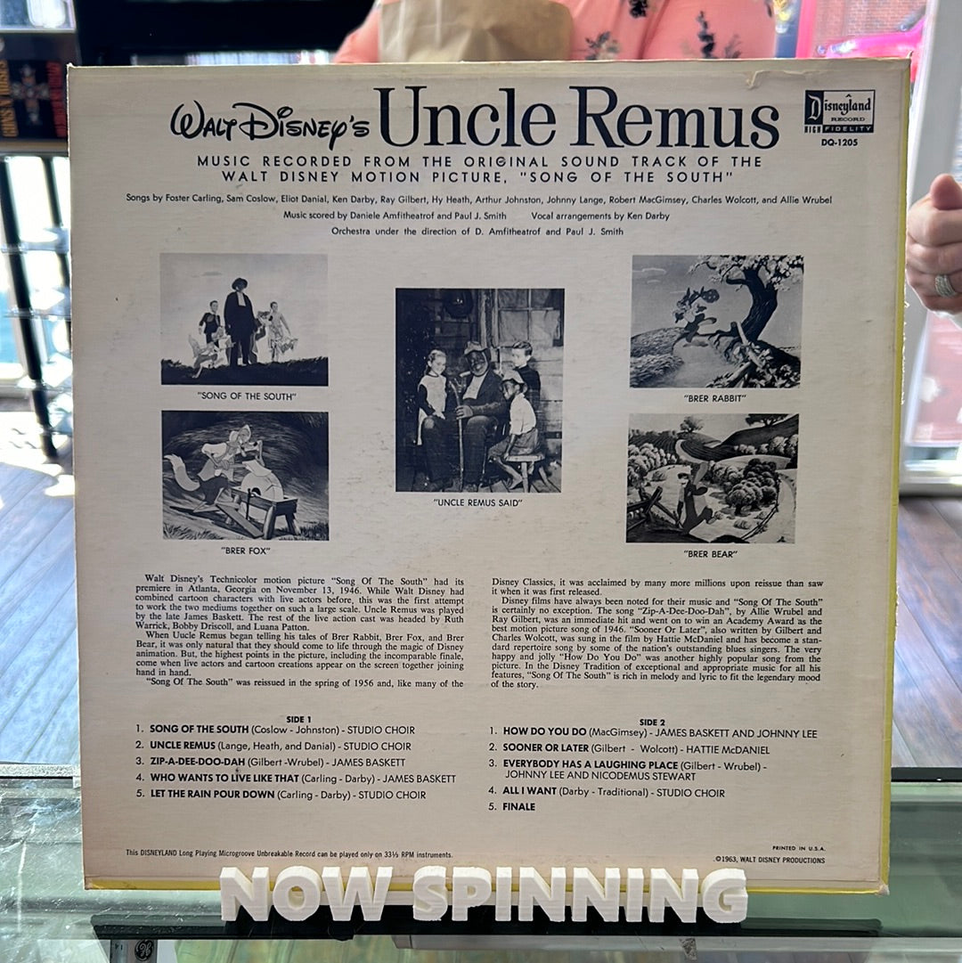 Uncle Remus - soundtrack