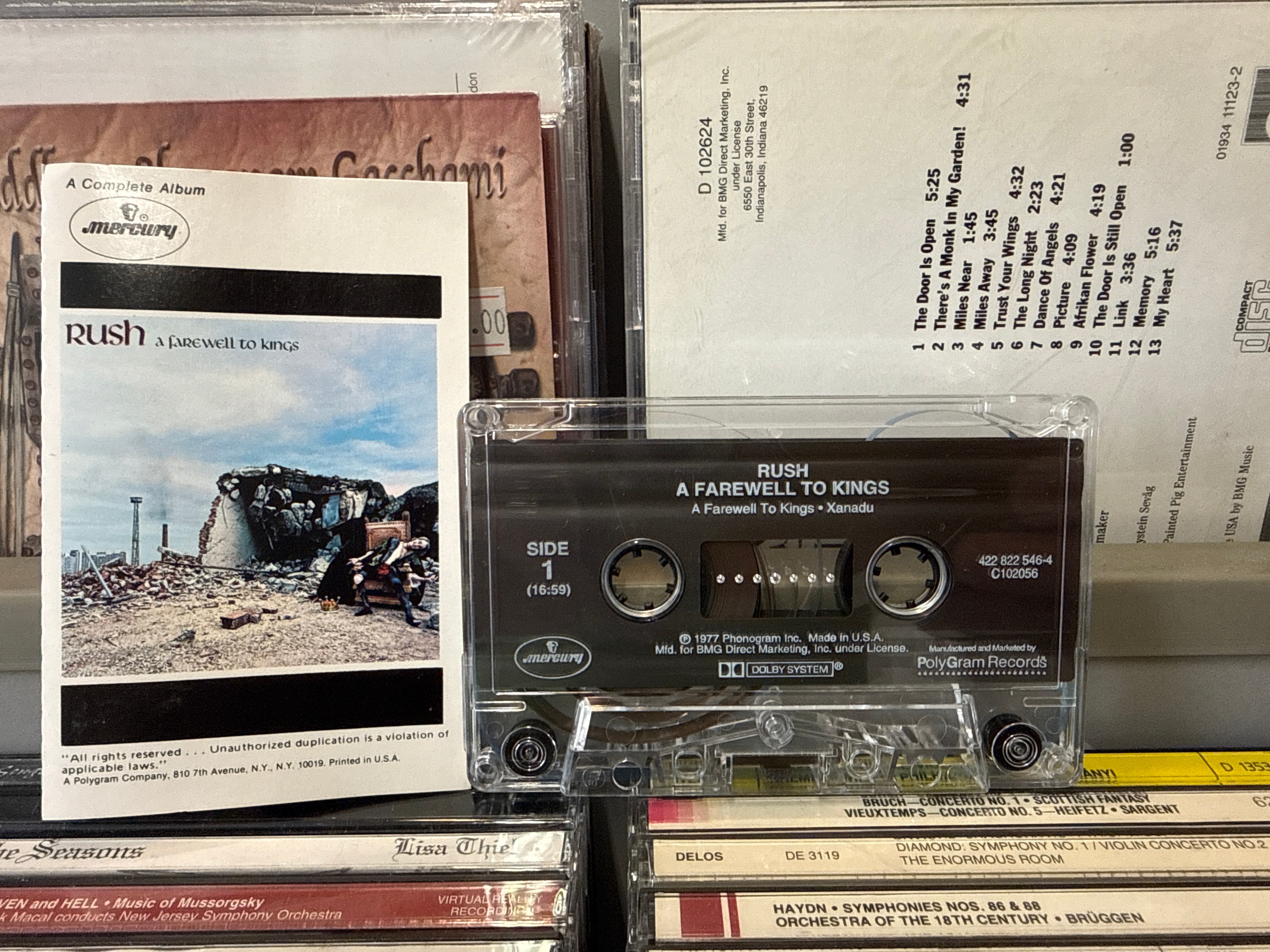 Rush - A Farewell to Kings (Club, Cassette)