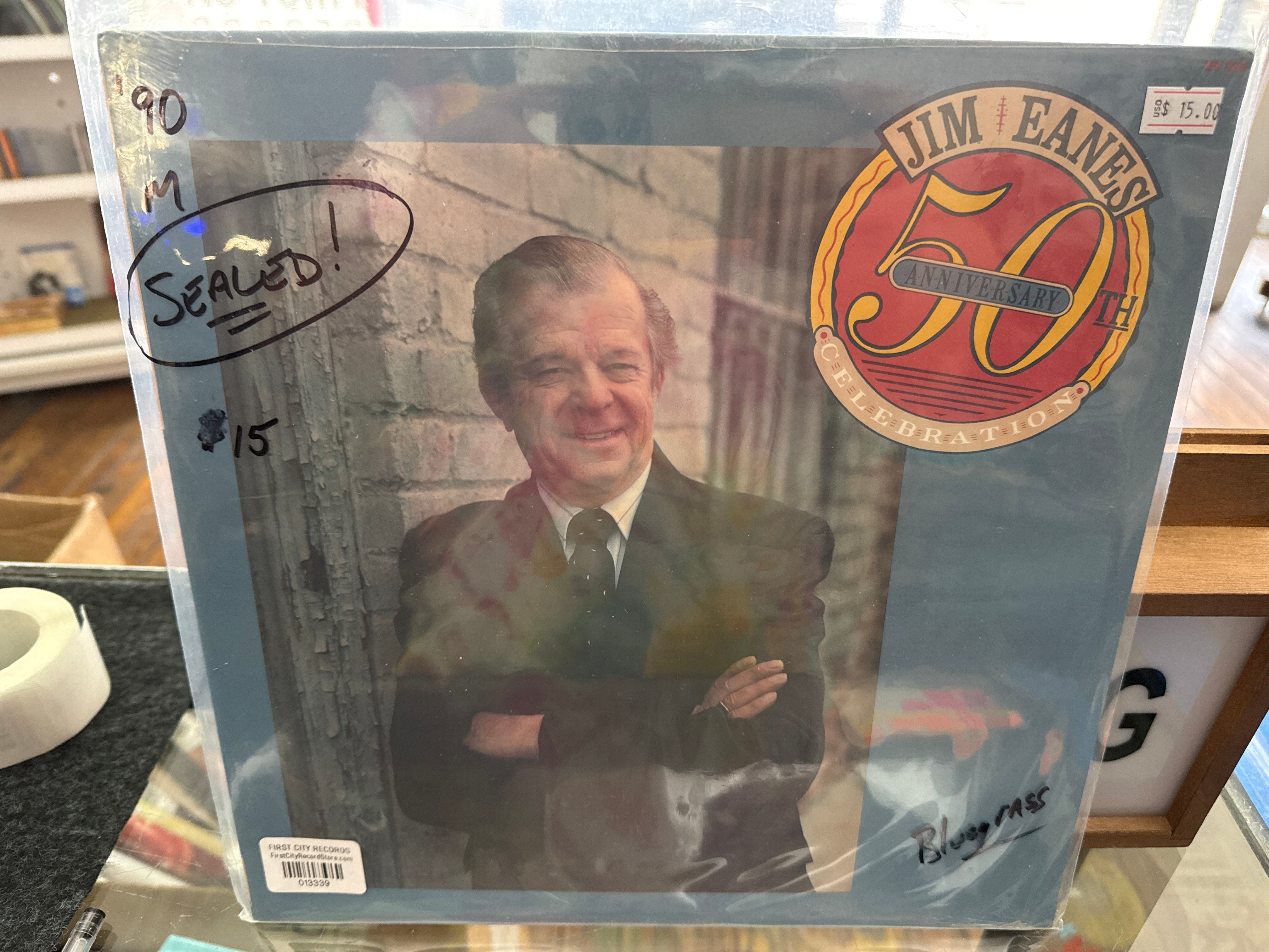 Jim Eanes - 50th Anniversary Celebration (1990, Sealed, USED)